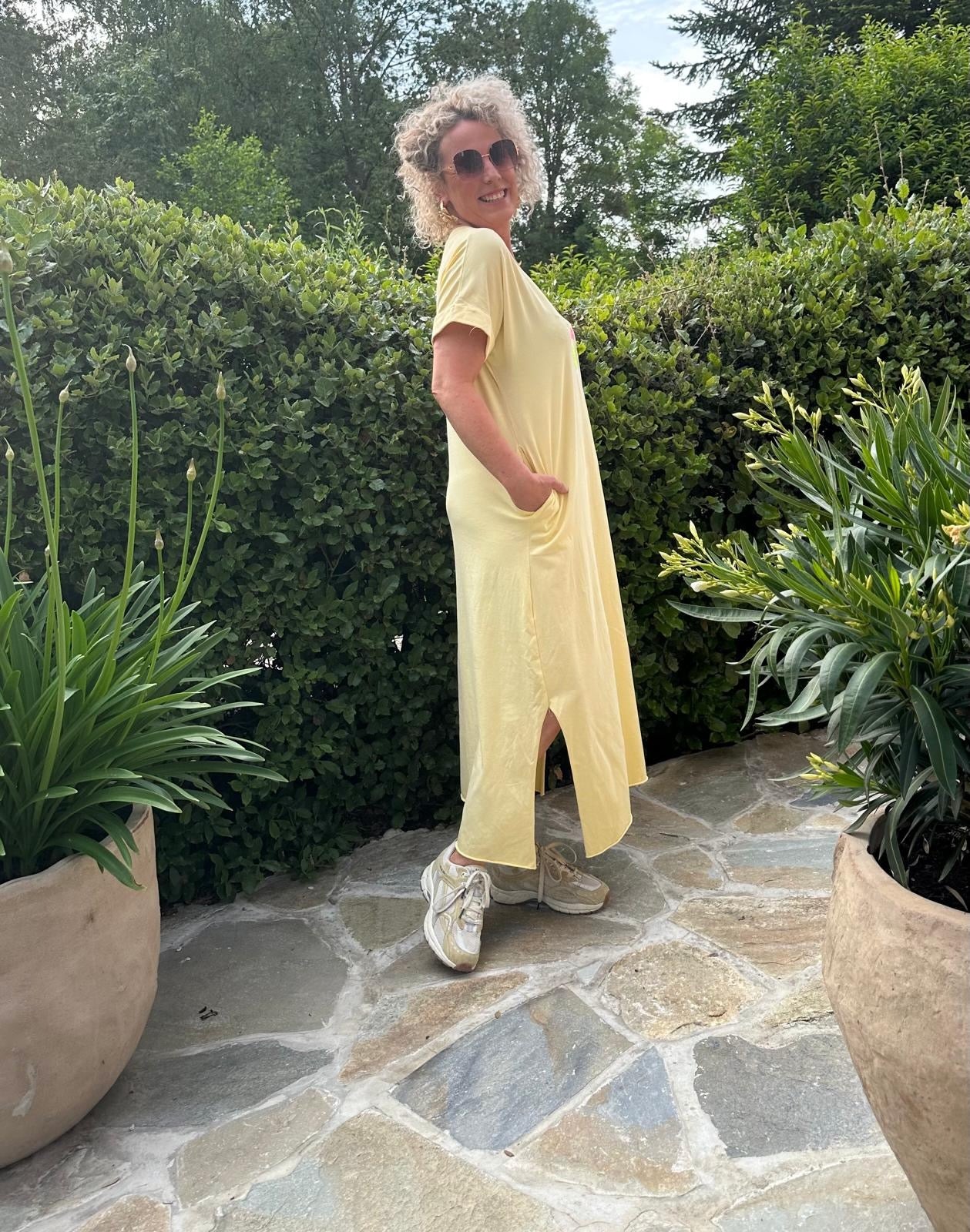 Jurk Ibiza Yellow