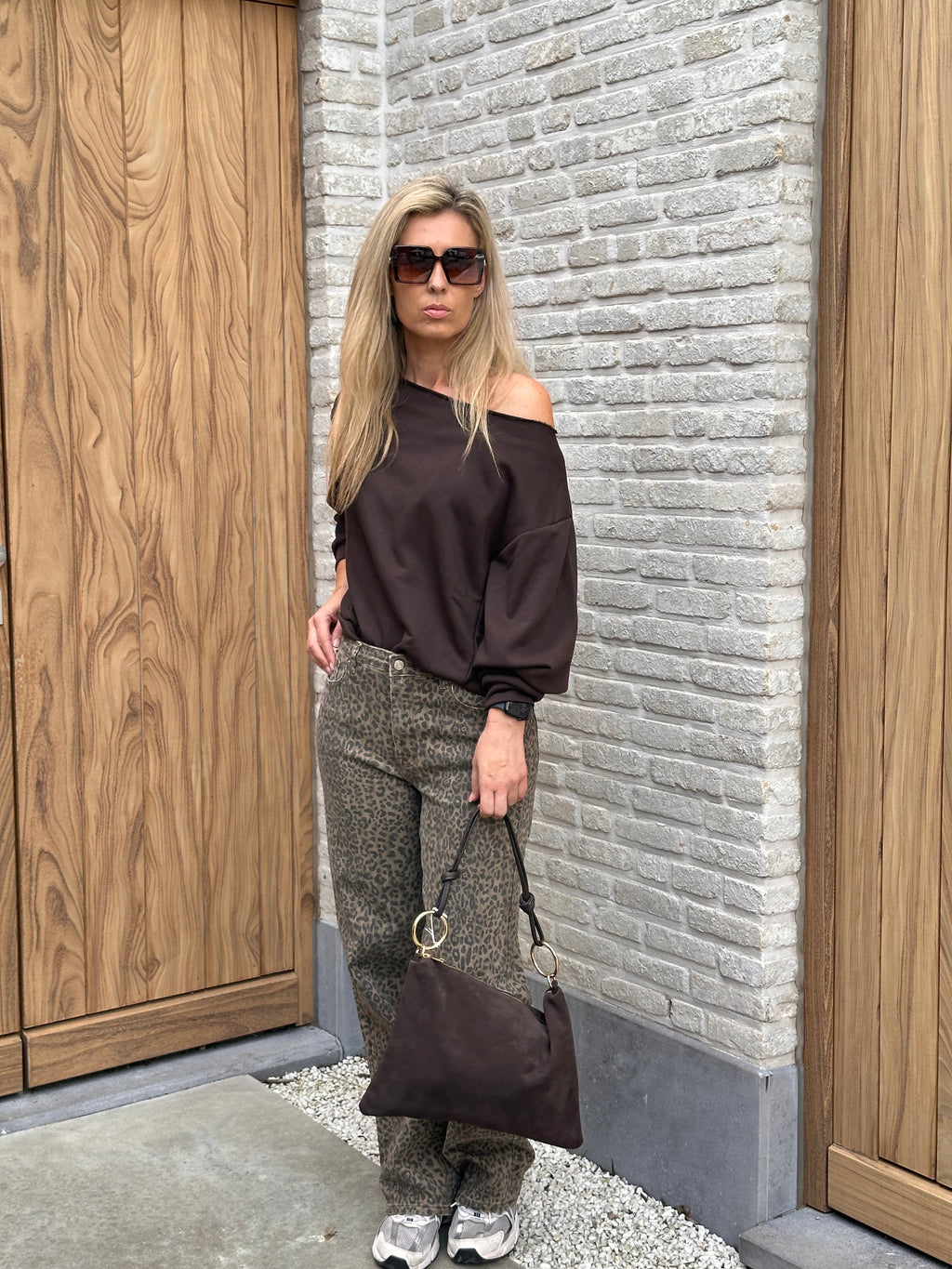Broek Linde Leo Taupe