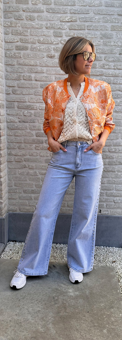 Bomber Emelie floral