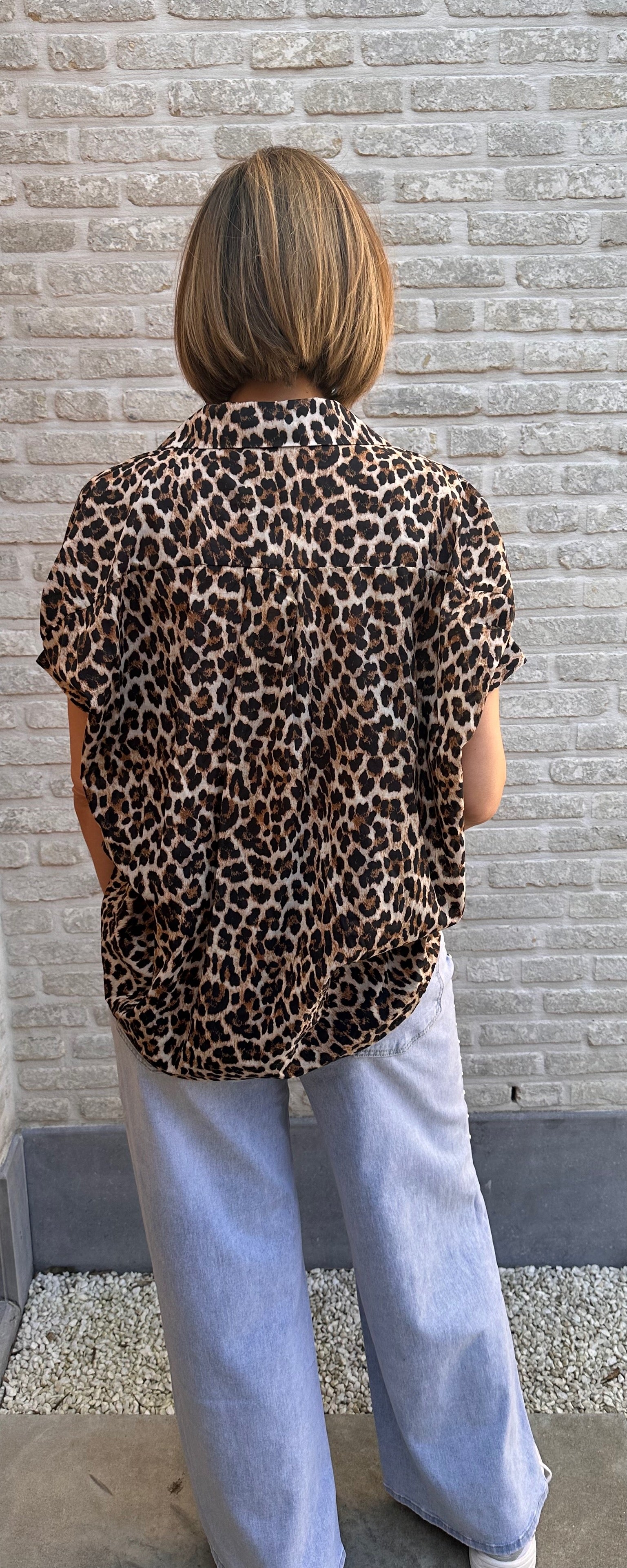 Blouse Kindra Leopard - oversized