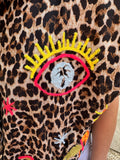 Blouse Kindra Leopard - oversized