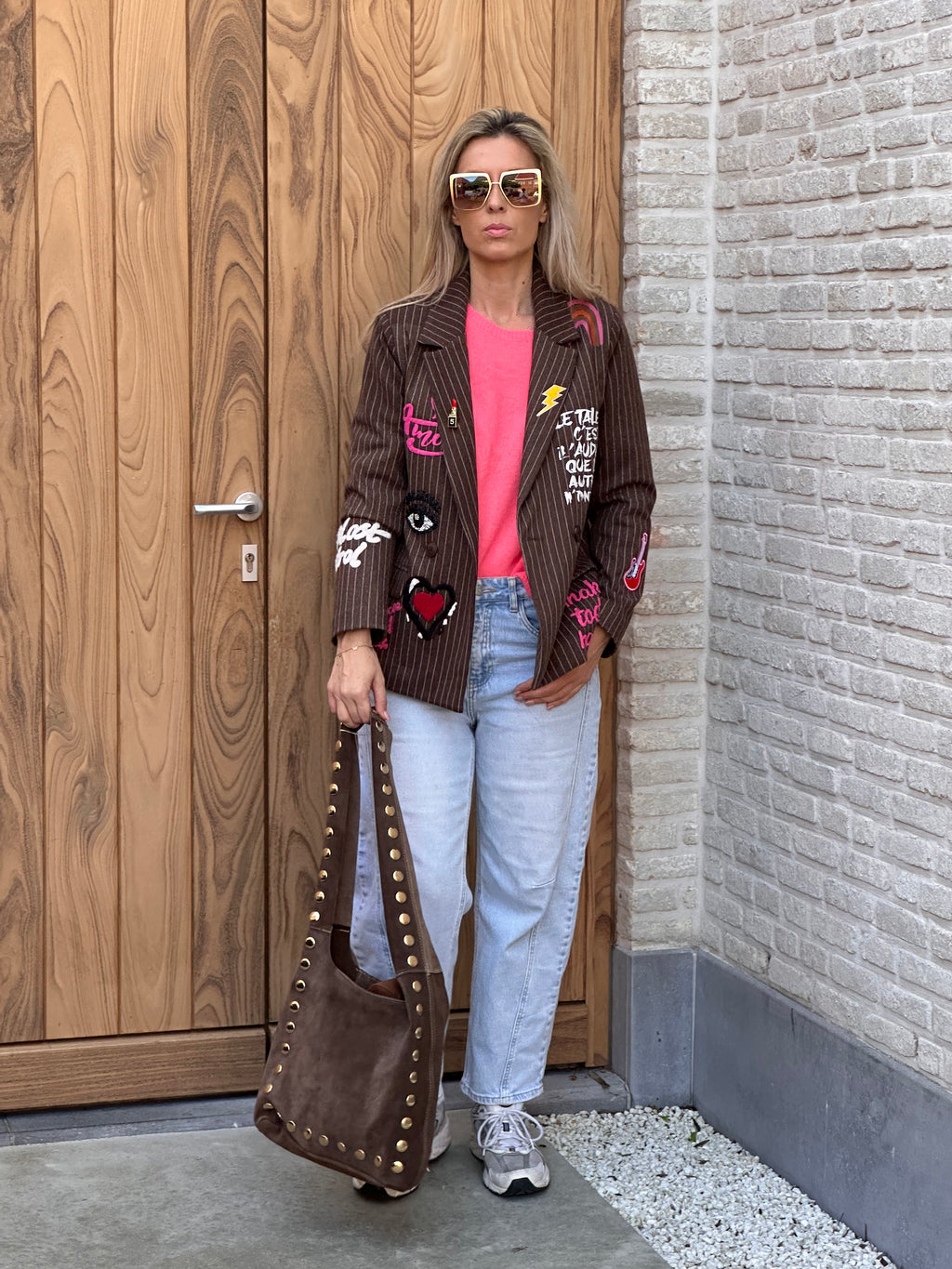 Blazer Joyce Bruin