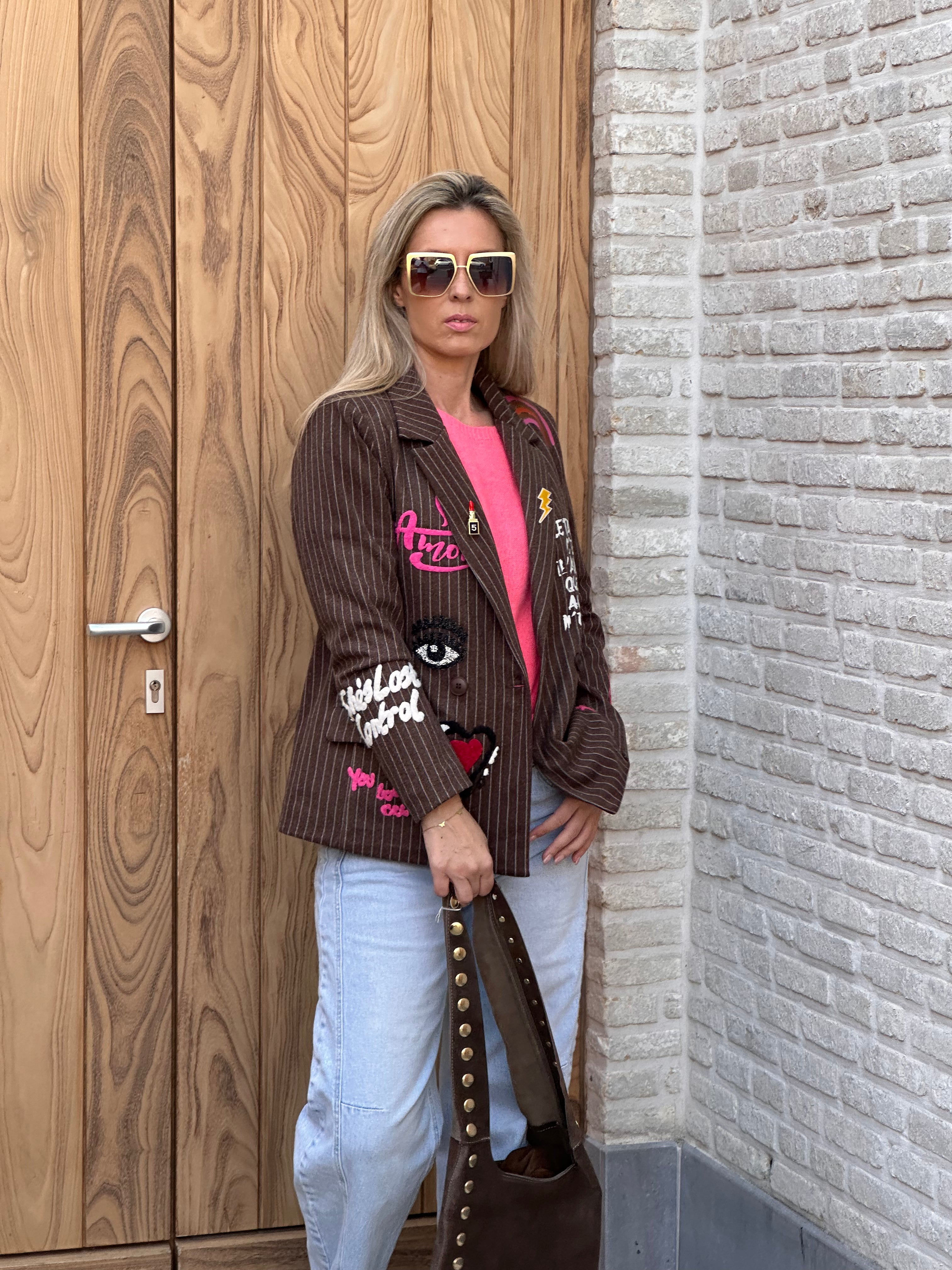 Blazer Joyce Bruin