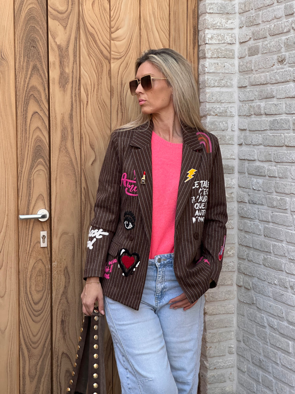 Blazer Joyce Bruin