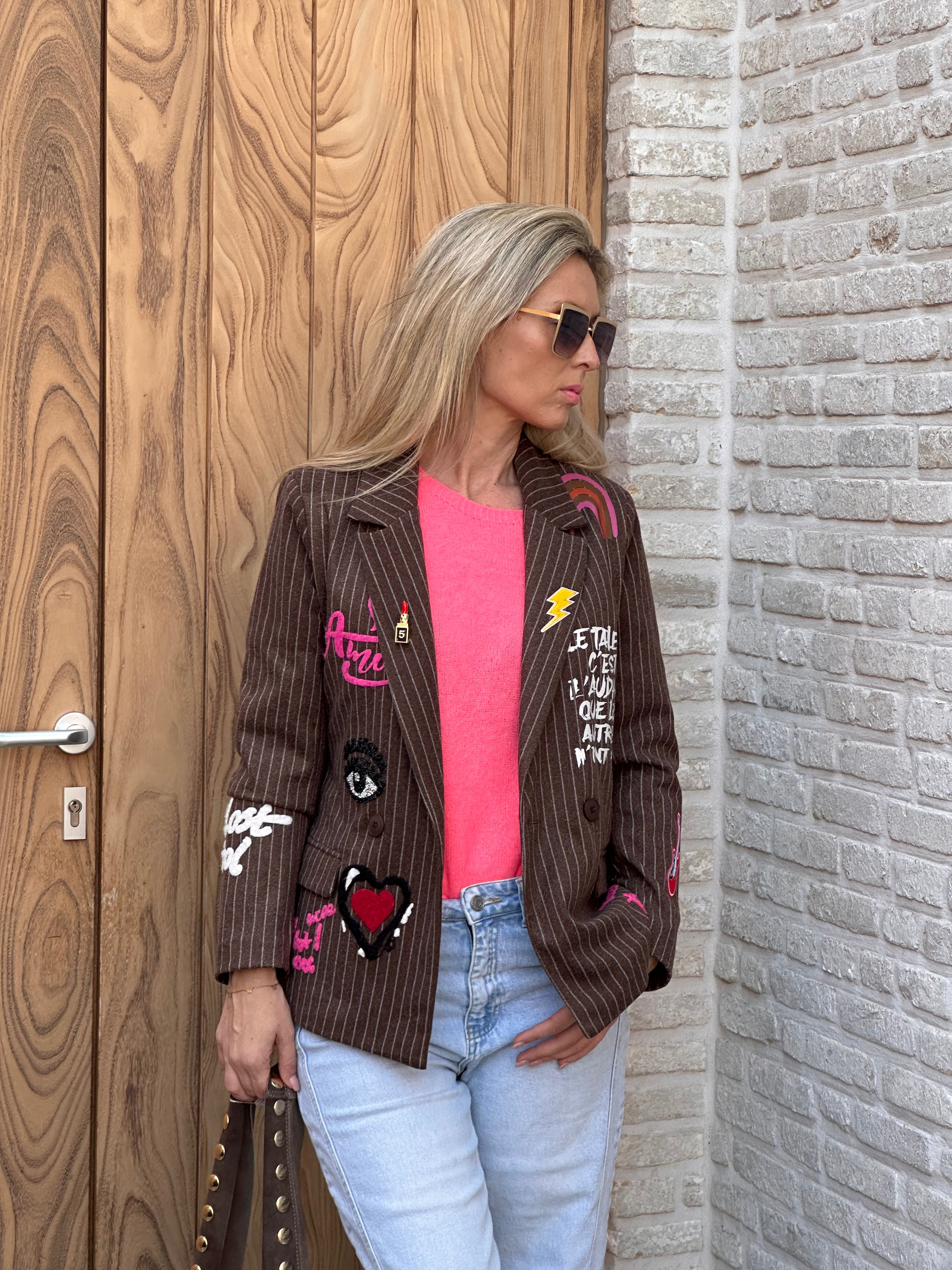 Blazer Joyce Bruin