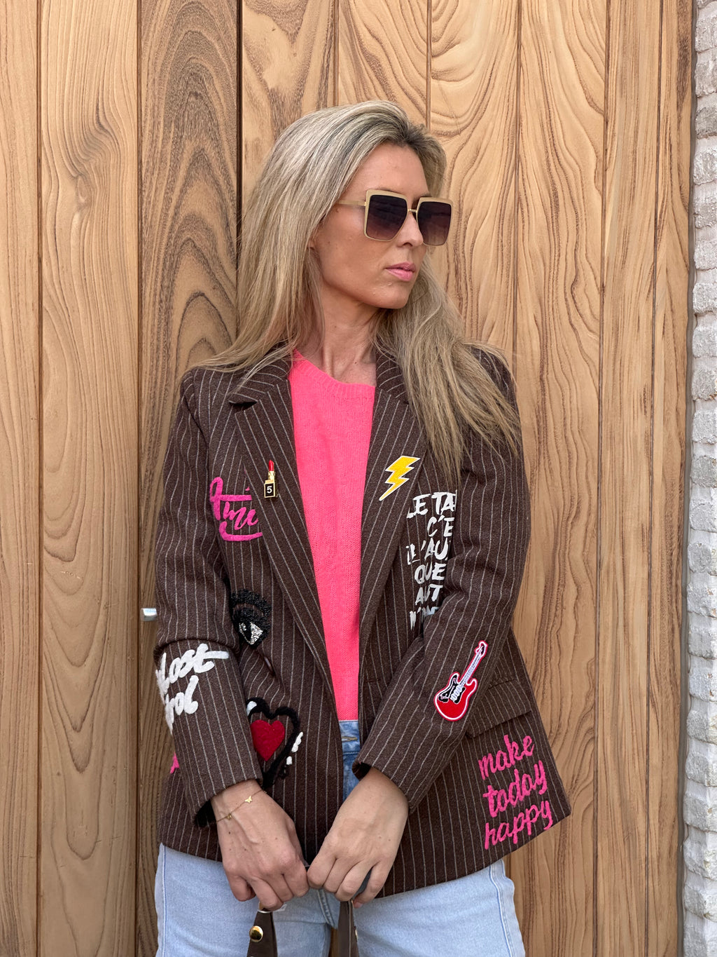 Blazer Joyce Bruin
