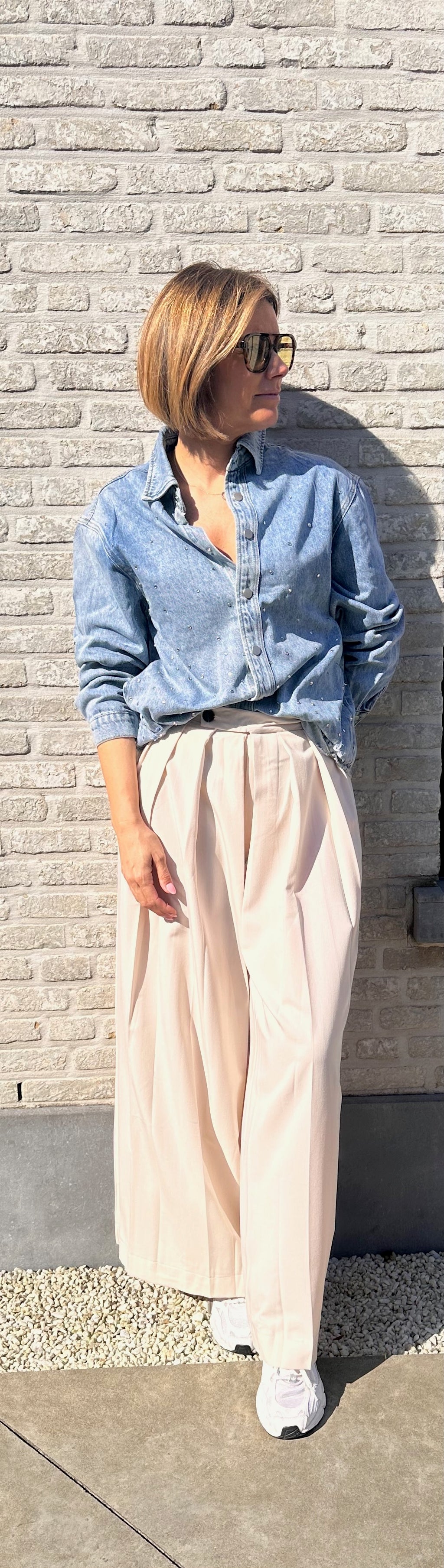 Hemd Axelle Jeans - oversized