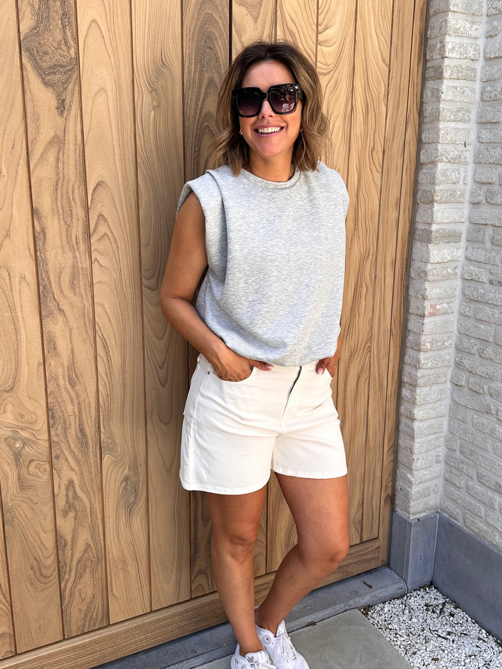 Top Ella - Grey