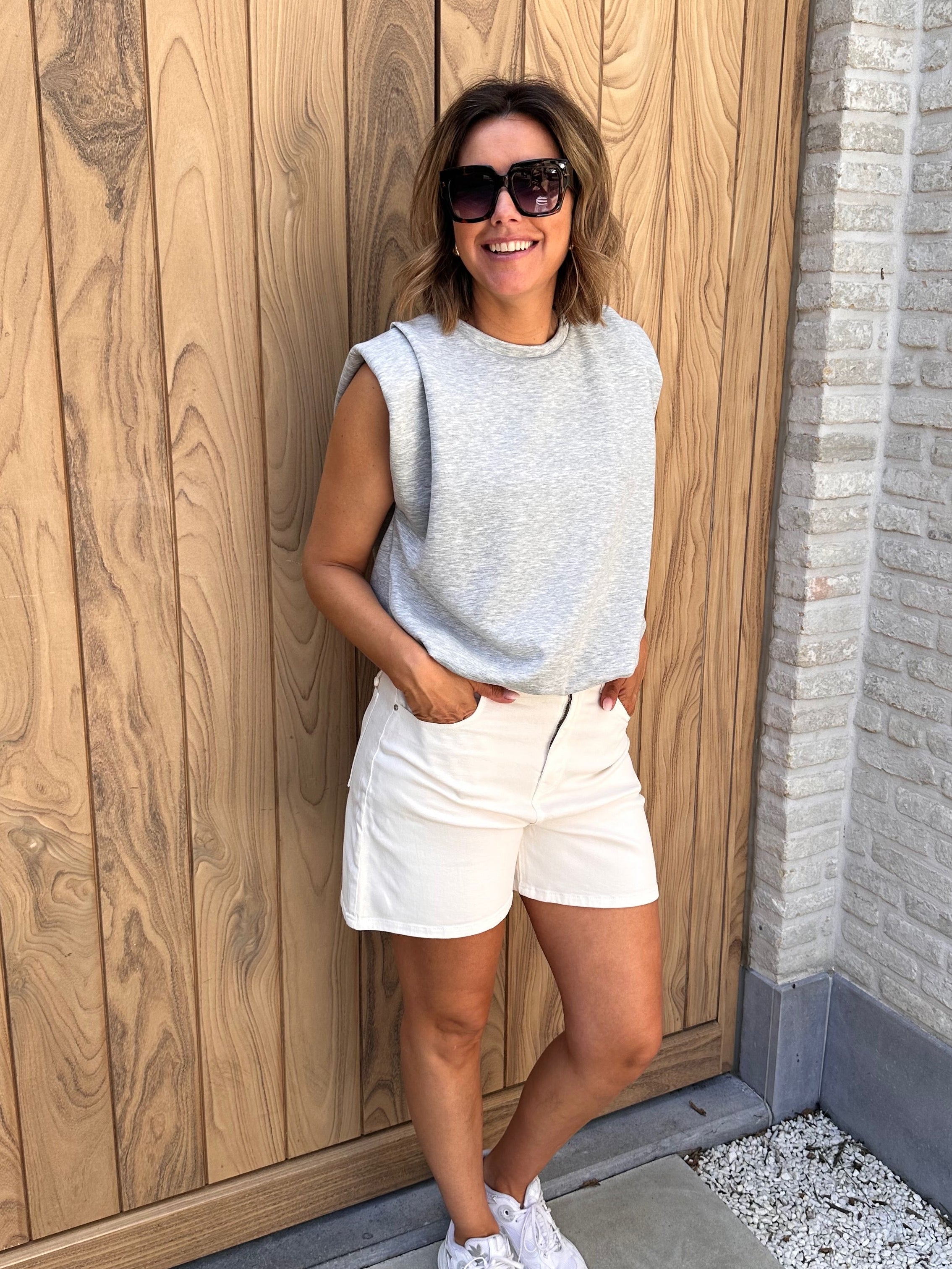 Top Ella - Grey