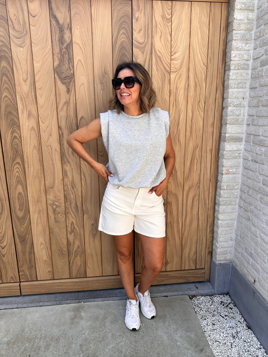 Top Ella - Grey