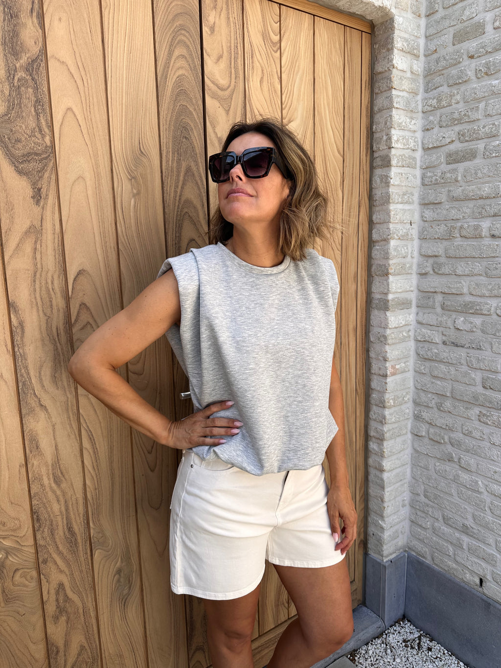 Top Ella - Grey