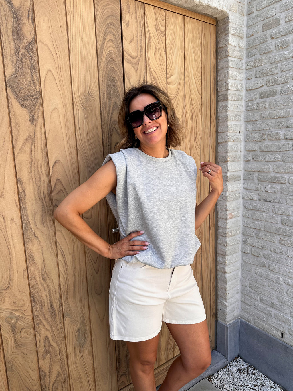 Top Ella - Grey