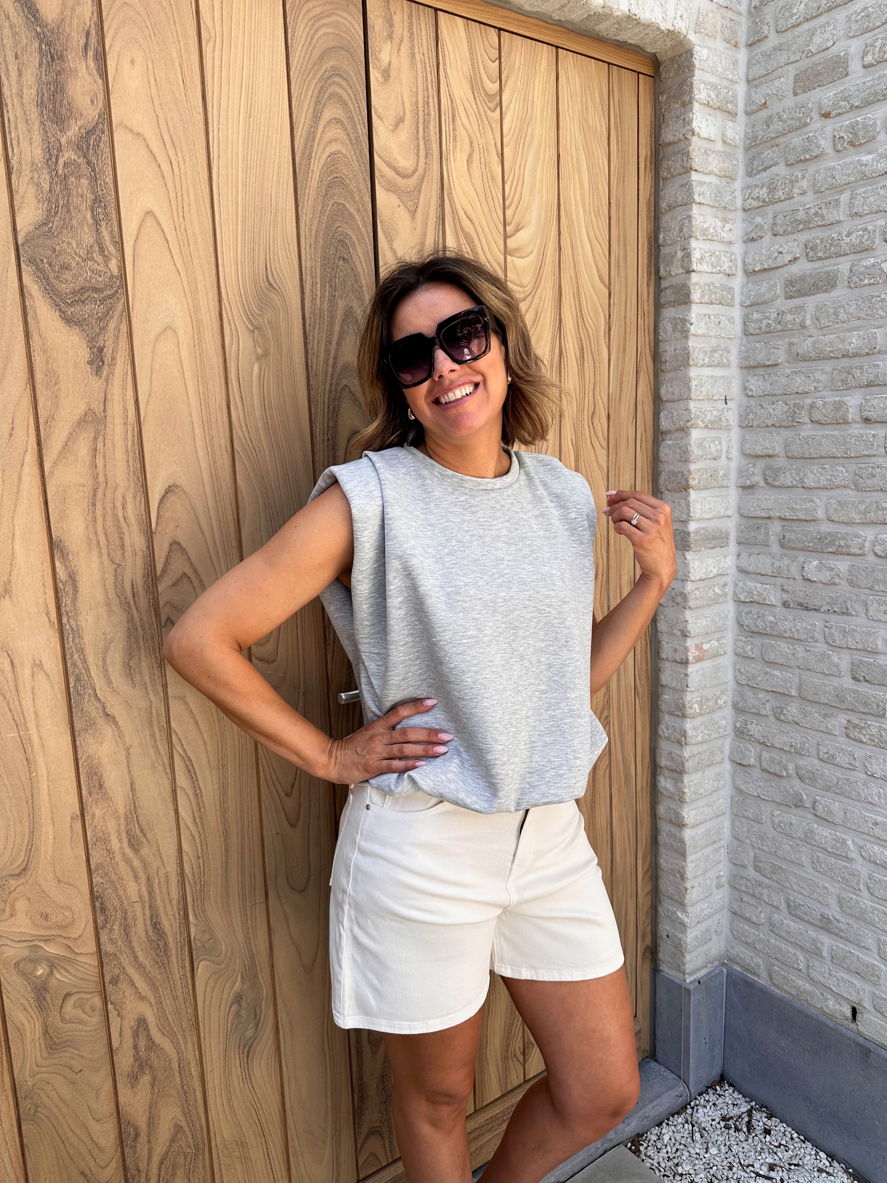 Top Ella - Grey
