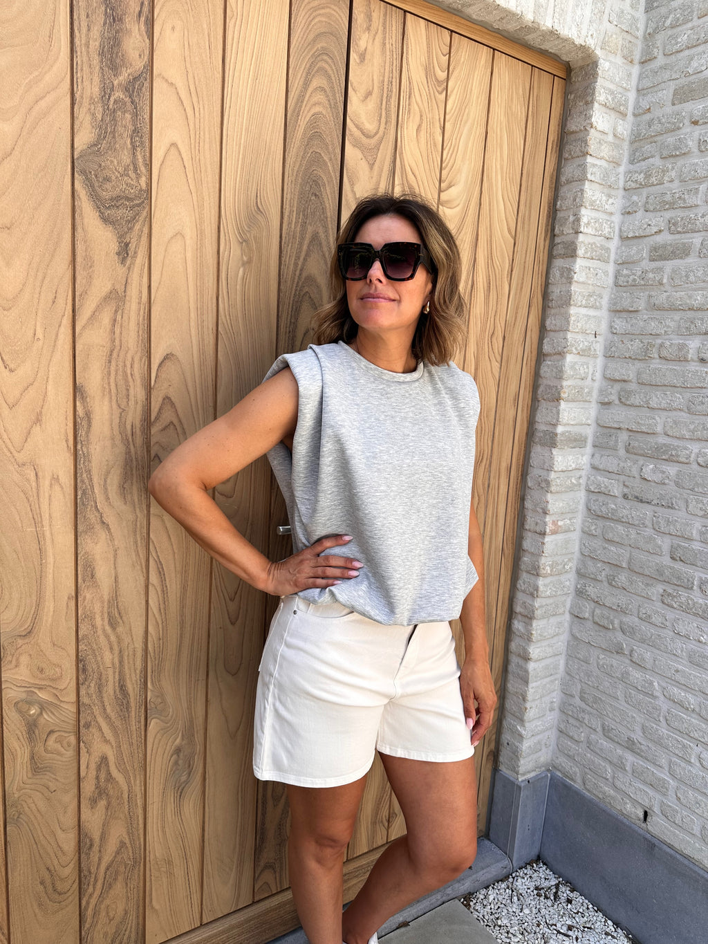 Top Ella - Grey