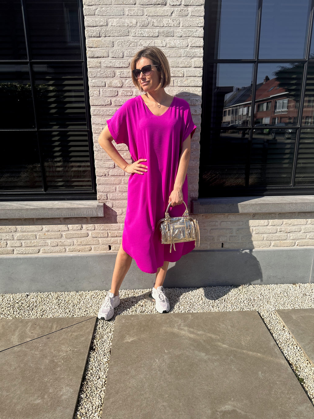 Jurk Celia basic - oversized TU