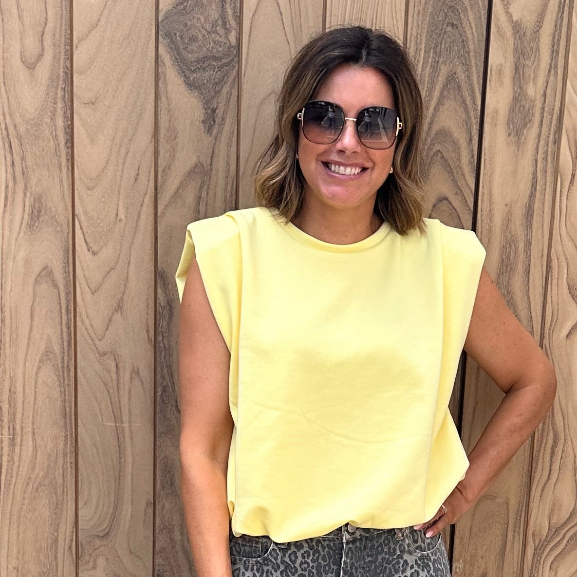 Top Ella - Yellow