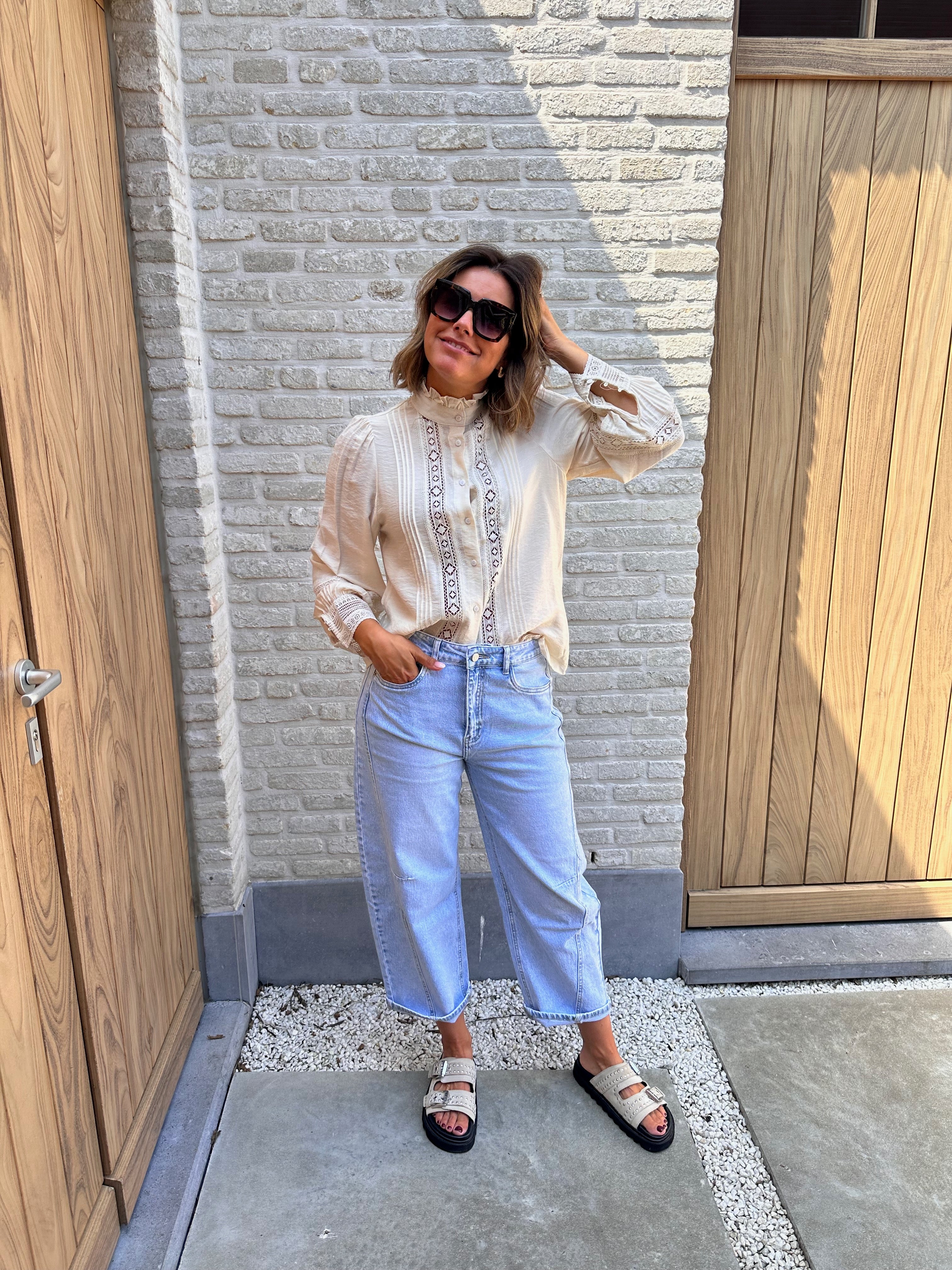 Hemd Louise - Beige