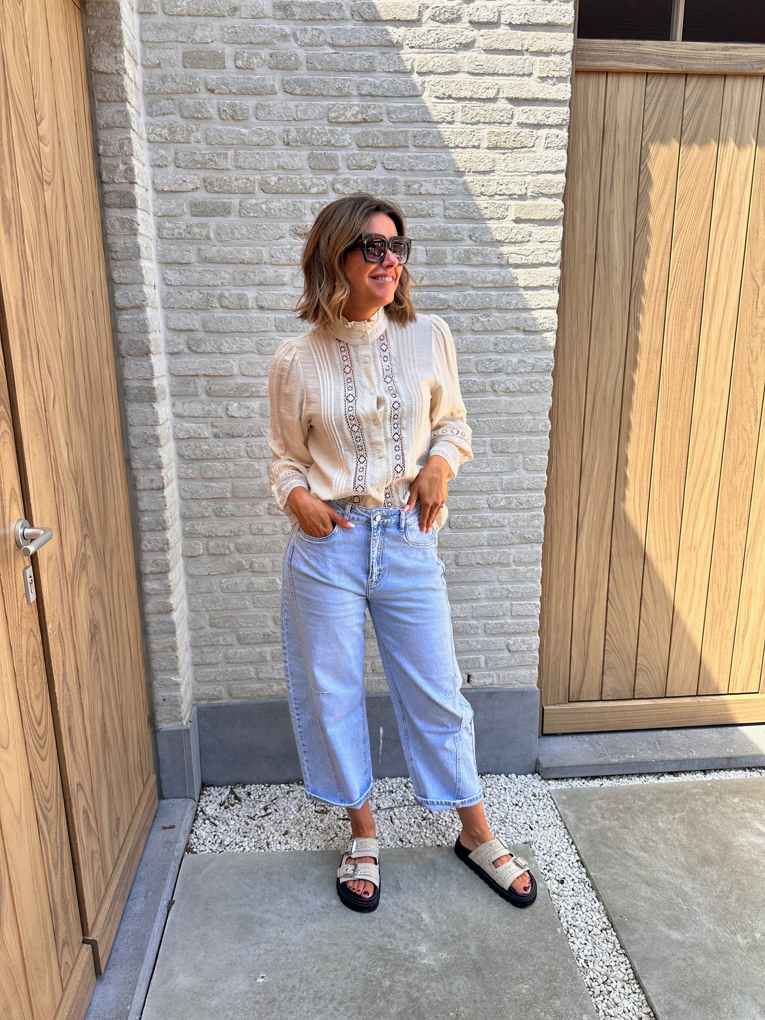Hemd Louise - Beige