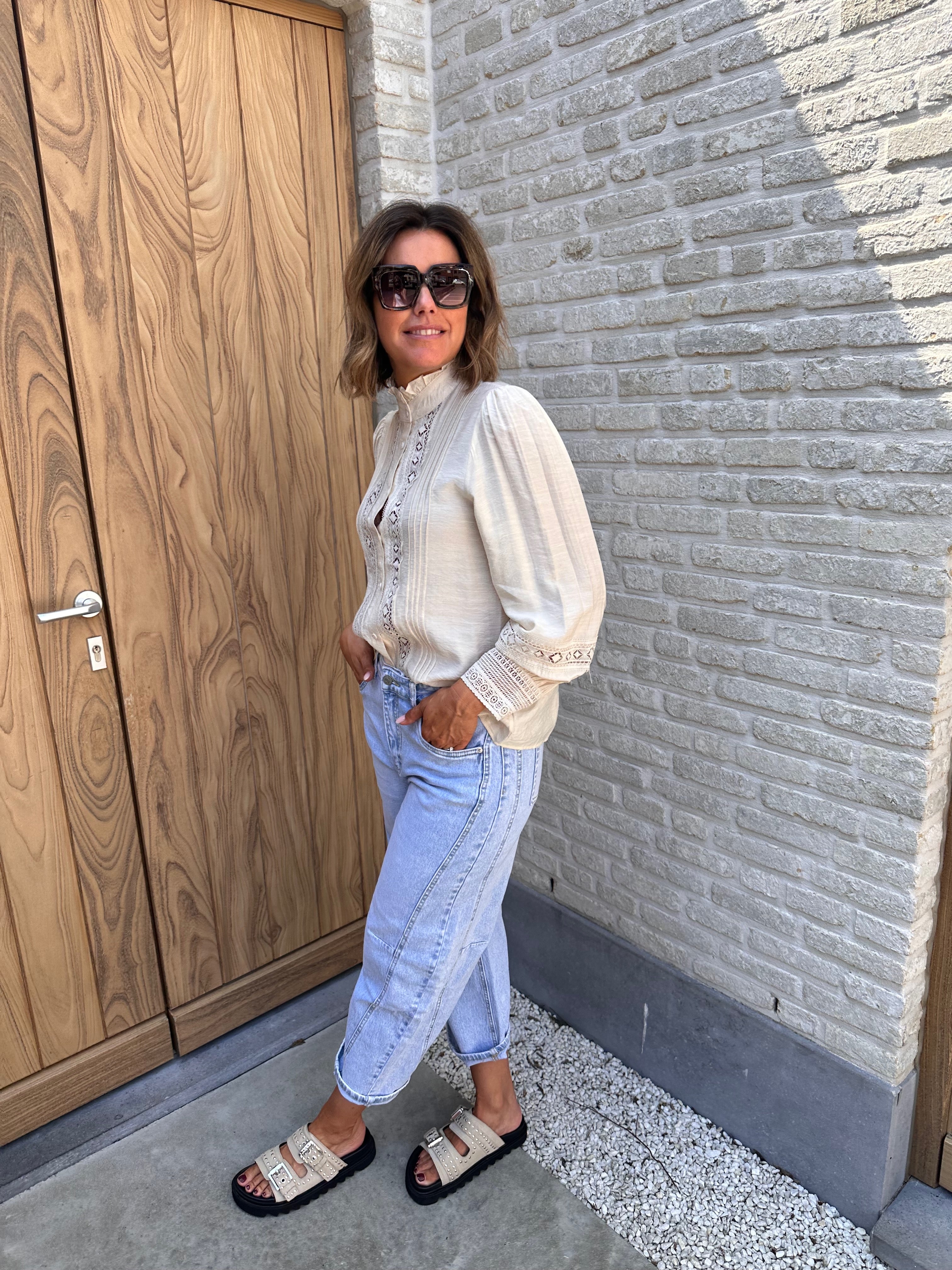 Hemd Louise - Beige