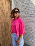 T Shirt Zoé - Fuchsia
