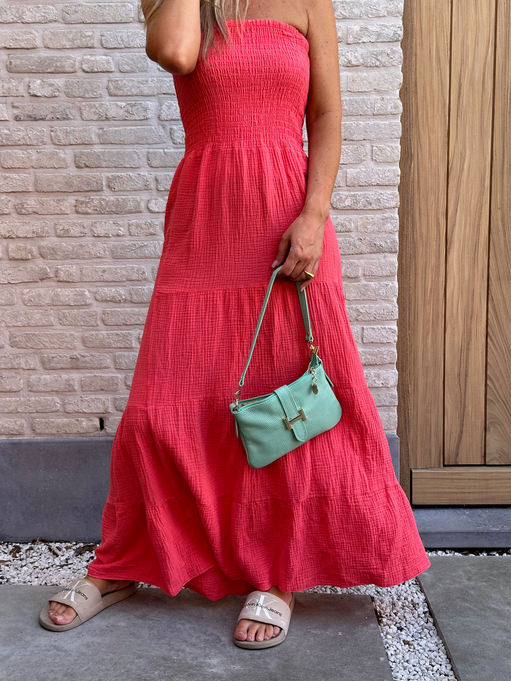 Jurk Livia Koraal