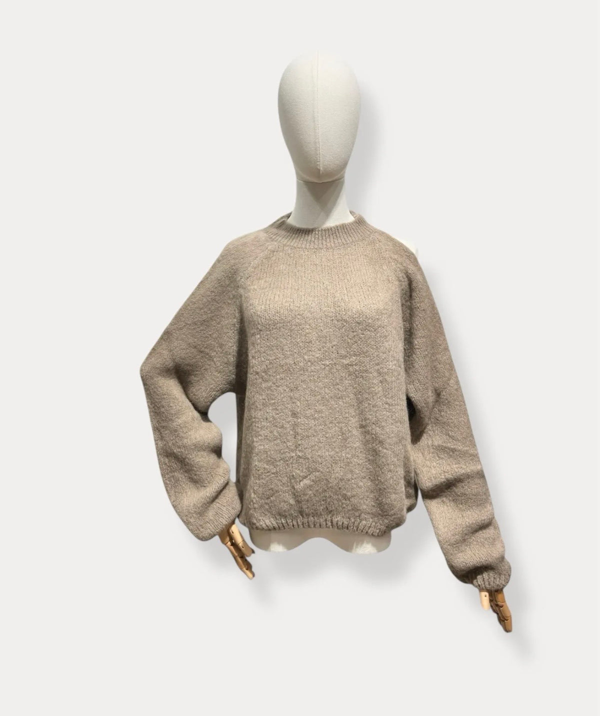Pull Mae - Offshoulder - Taupe