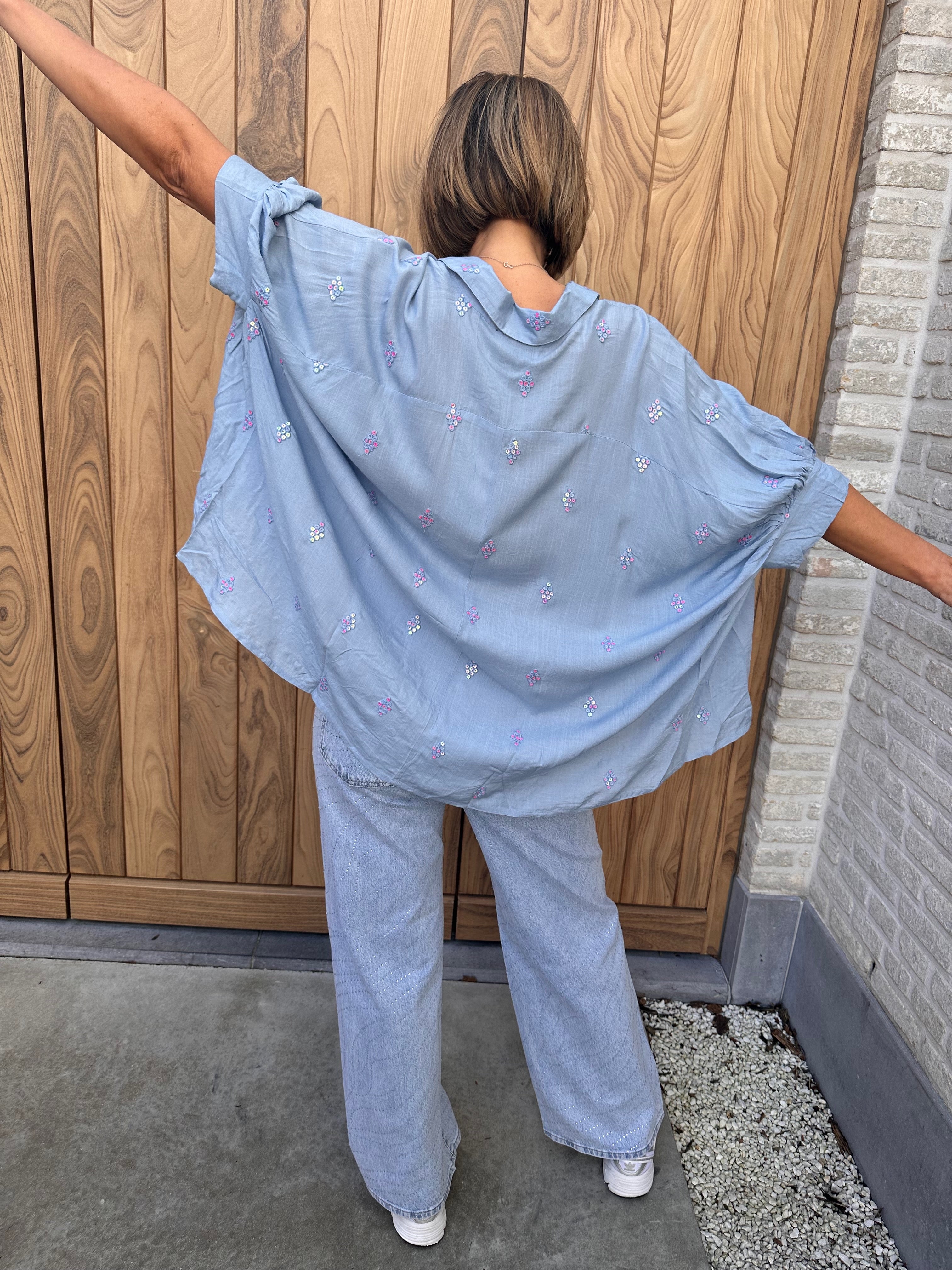 Hemd LIV - Oversized blauw