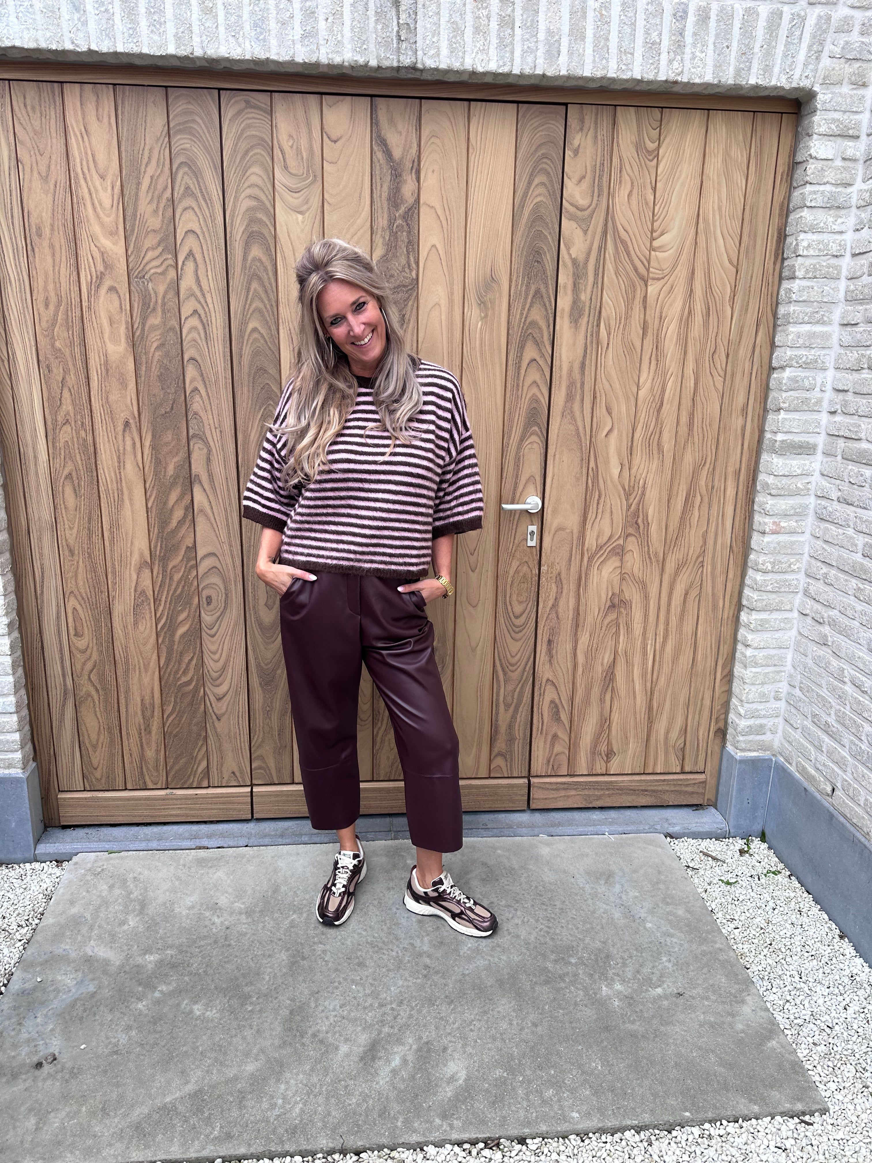 Pull Steffi Pink/Brown
