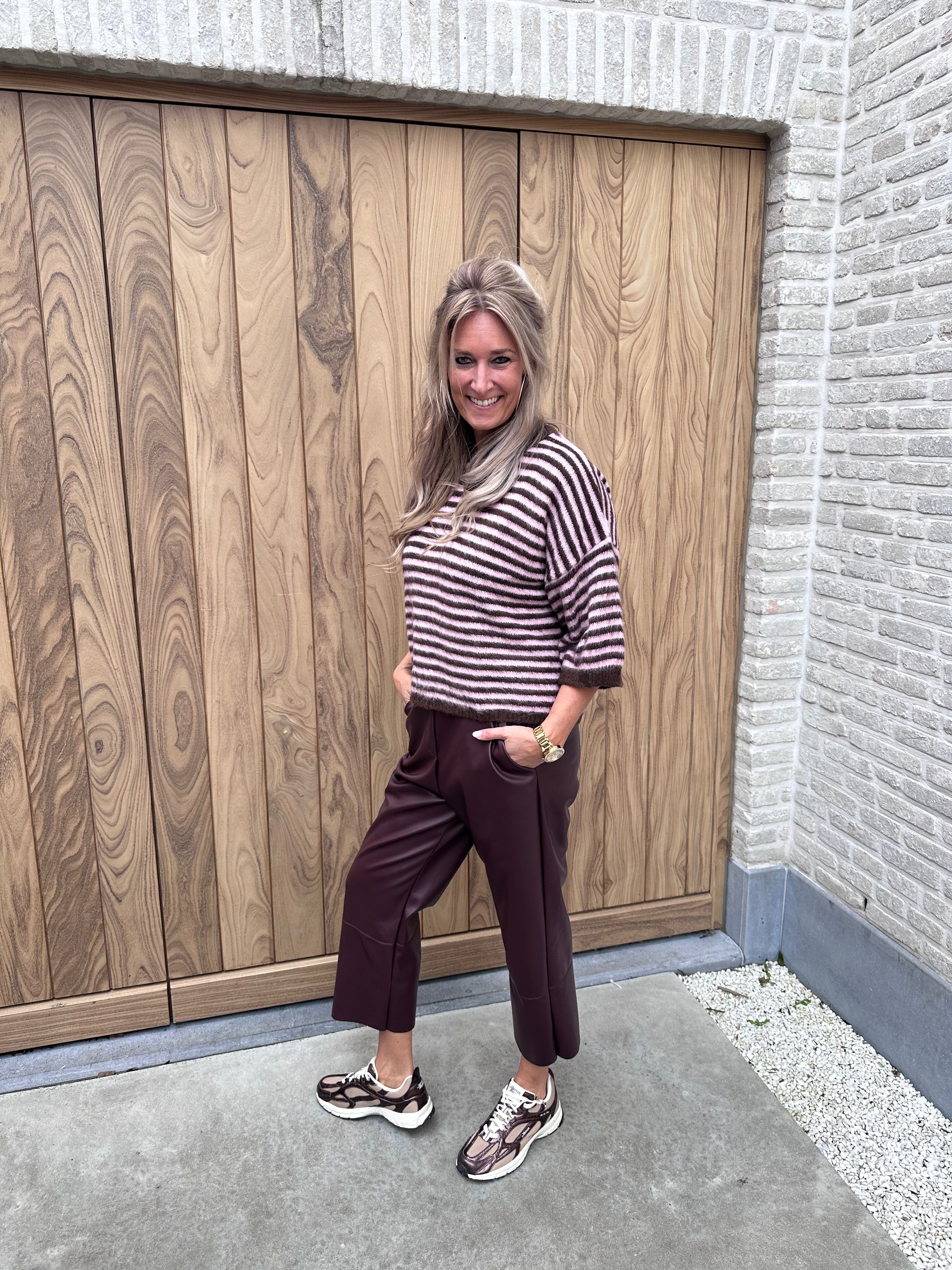 Pull Steffi Pink/Brown