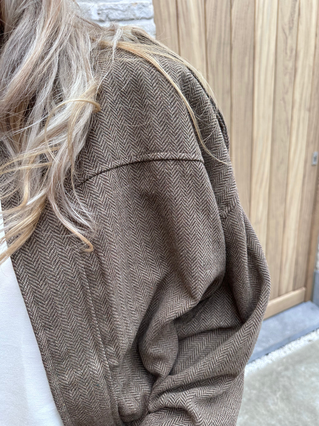 Jasje Calea Visgraat Taupe