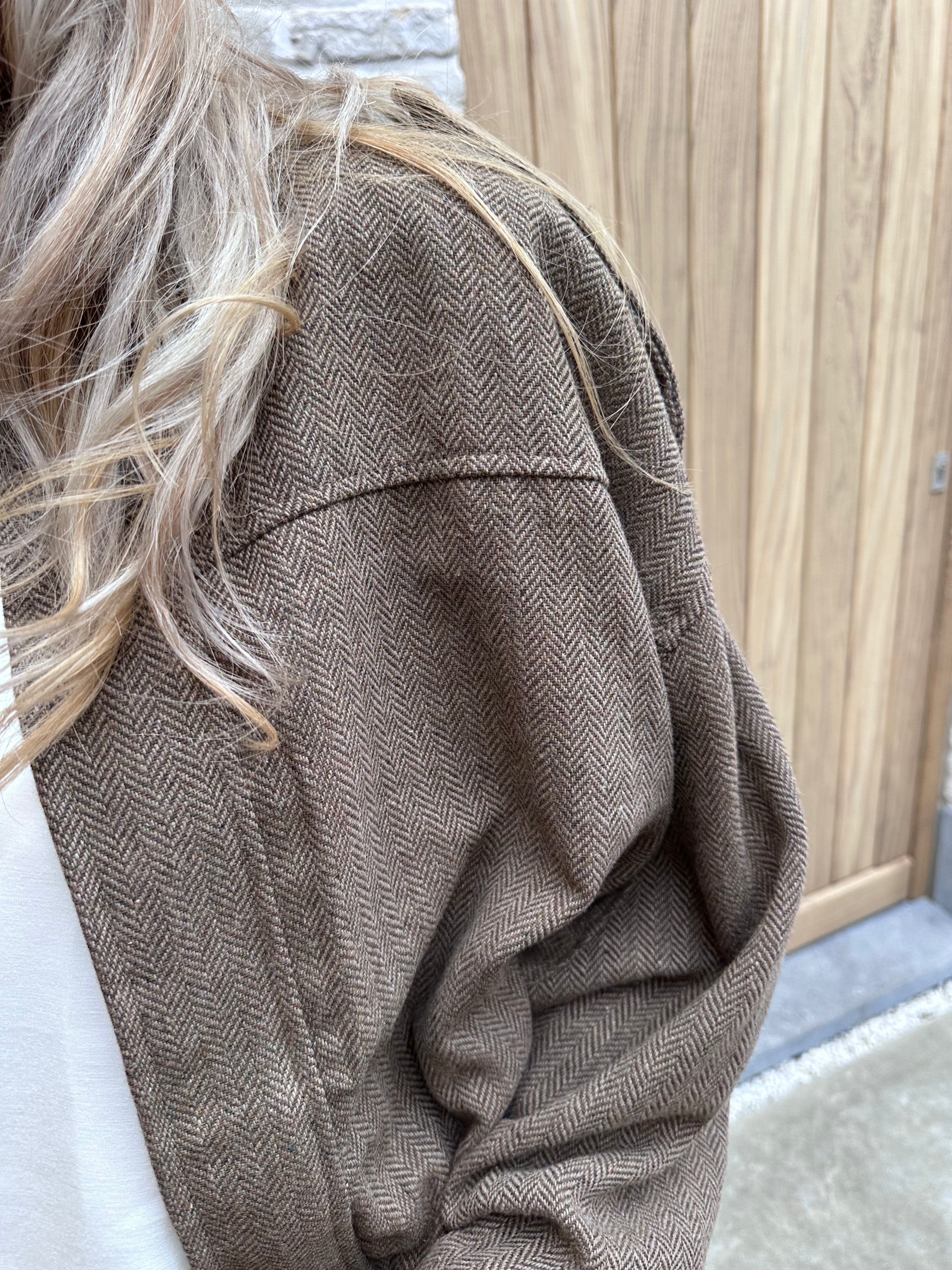 Jasje Calea Visgraat Taupe