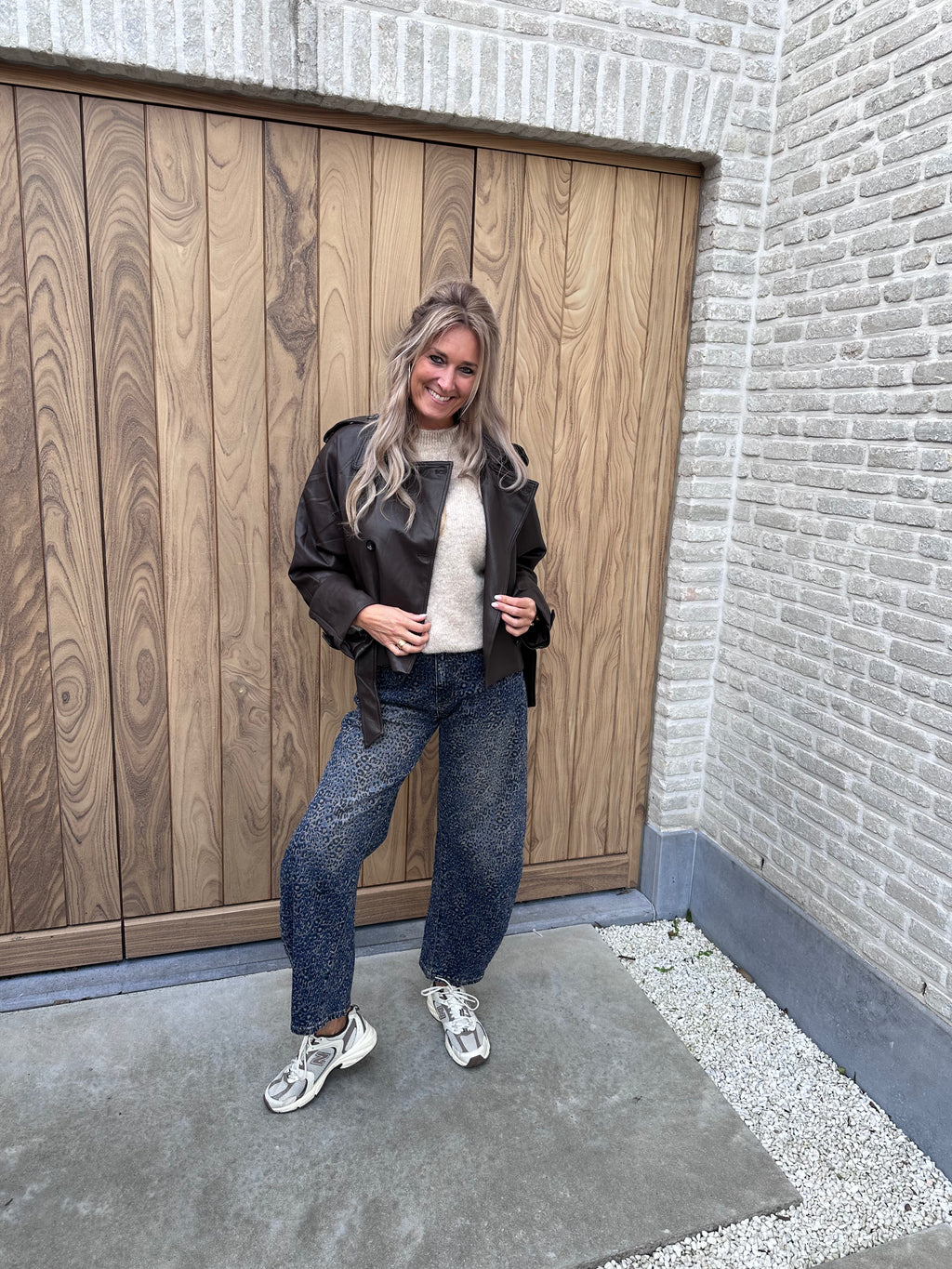 Broek Caro Leopard