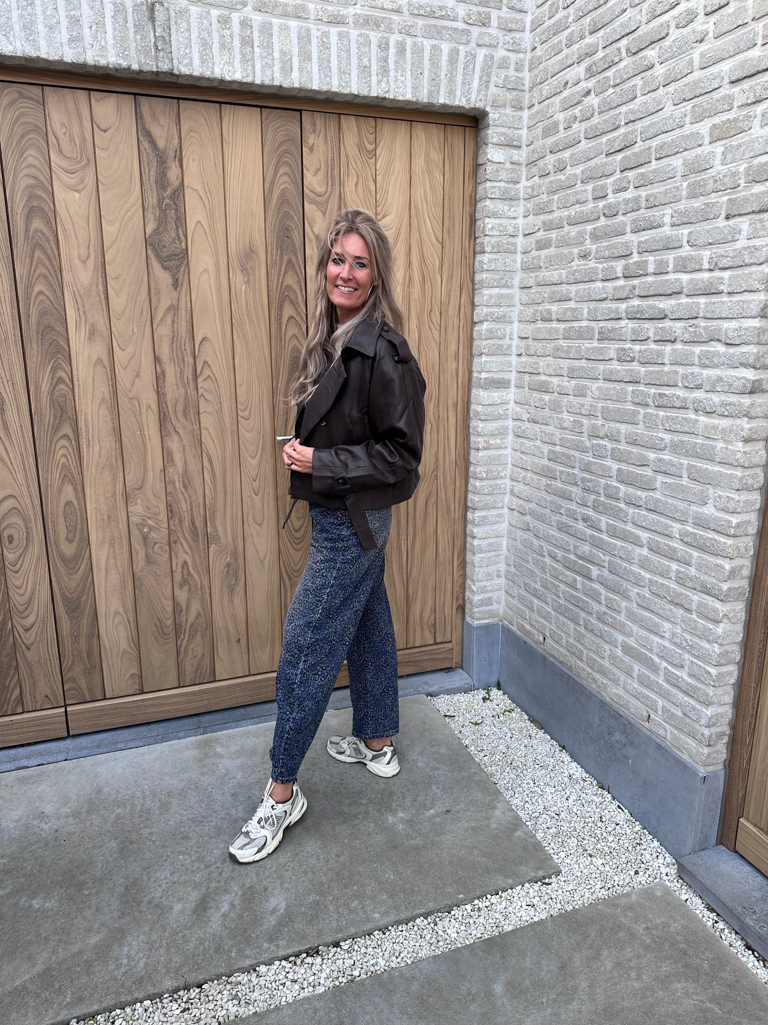 Broek Caro Leopard