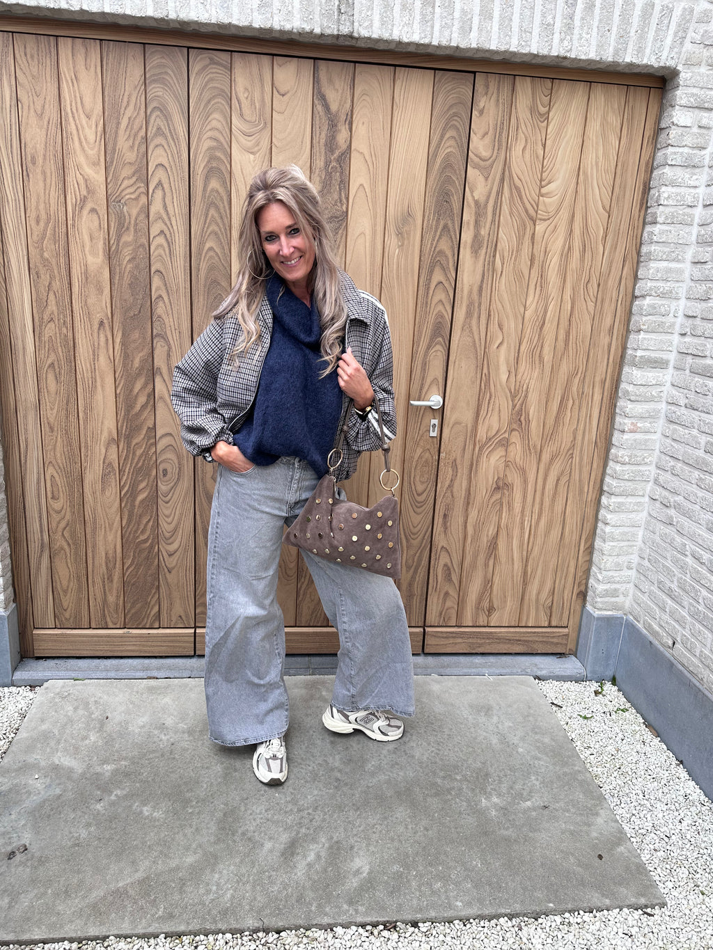 Pull Fenna - Heel Oversized - Marine