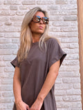 Jurk Anne Bruin