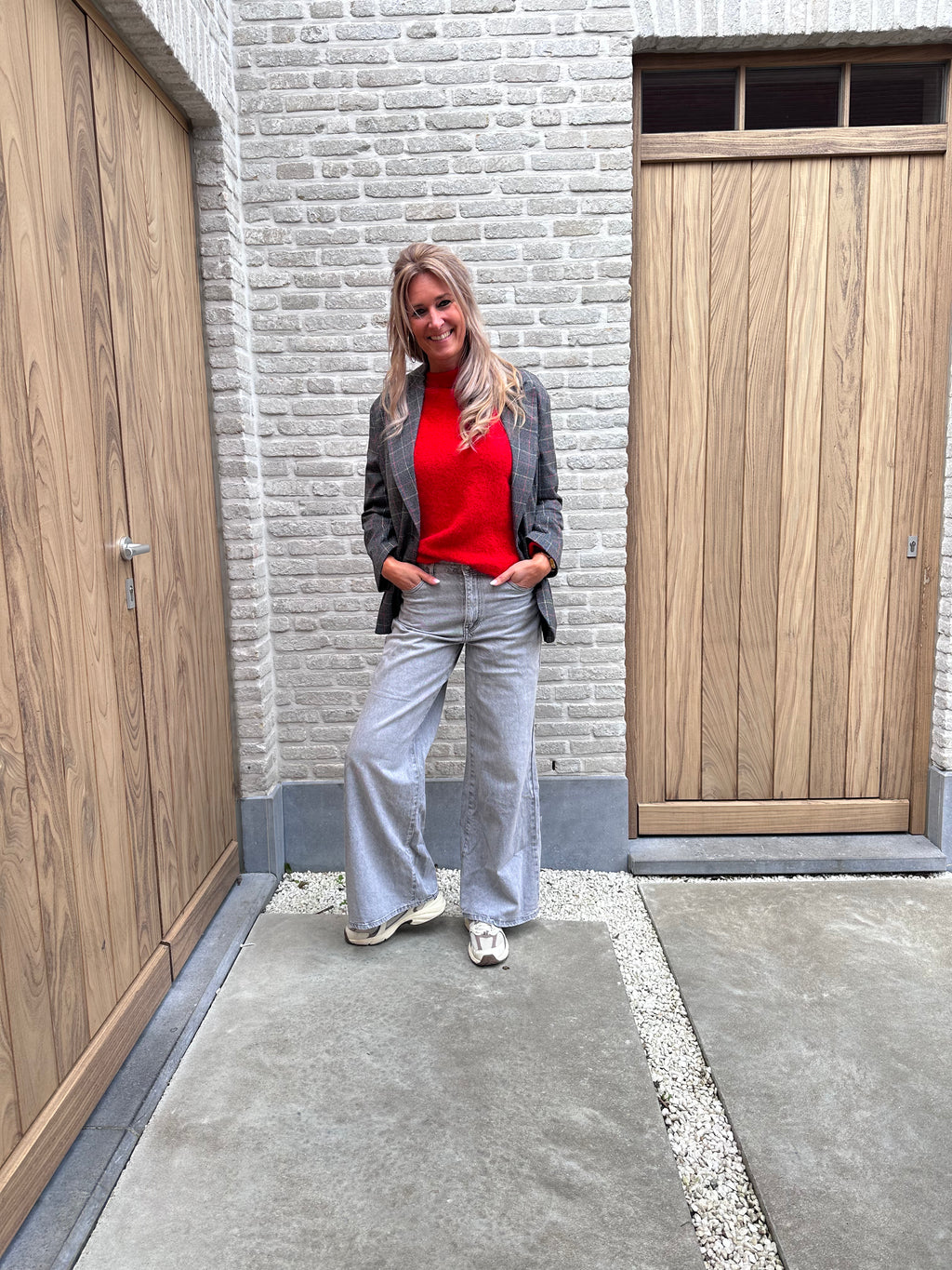 Blazer Ziggy - Carreaux - Red
