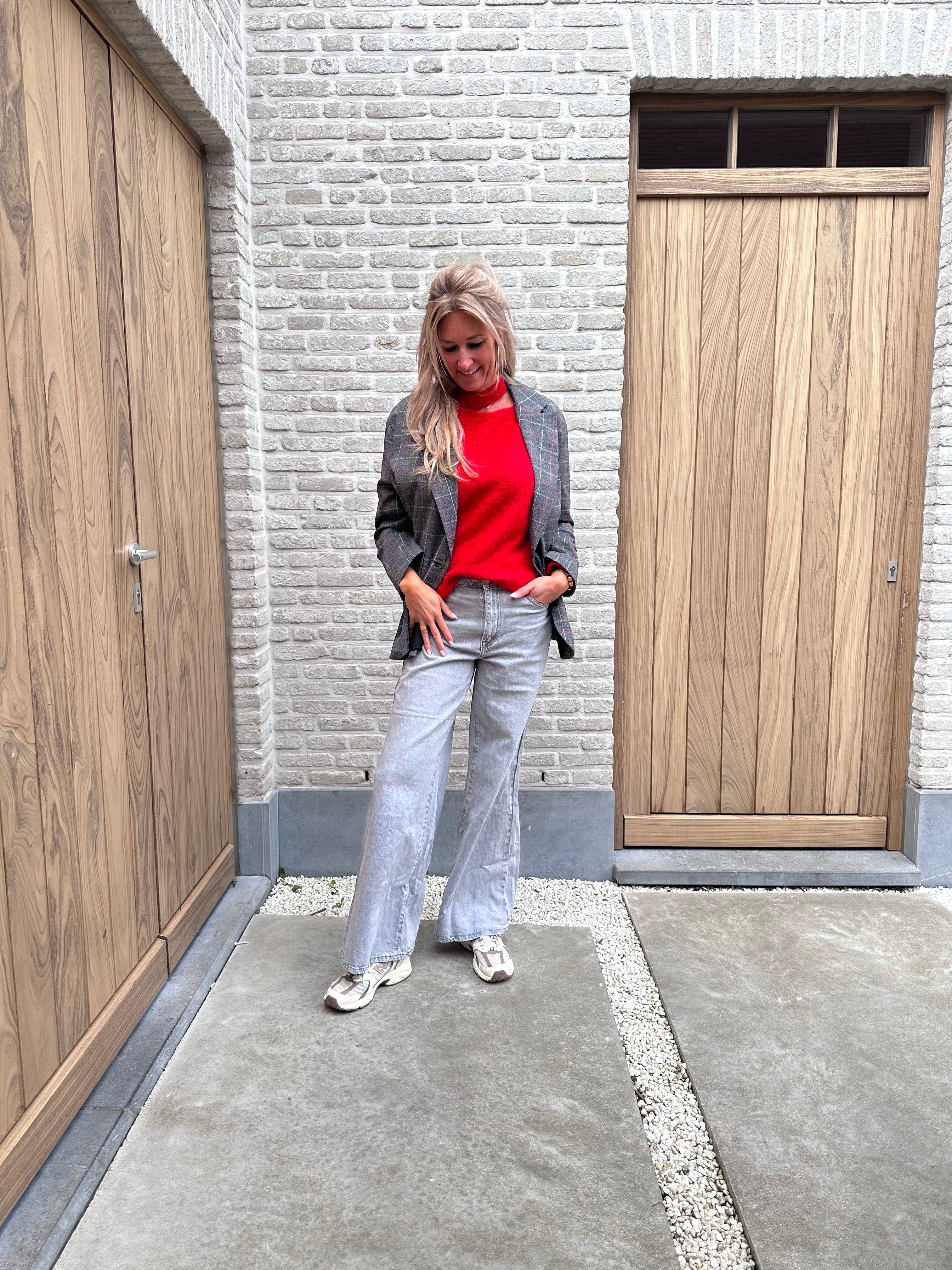 Blazer Ziggy - Carreaux - Red