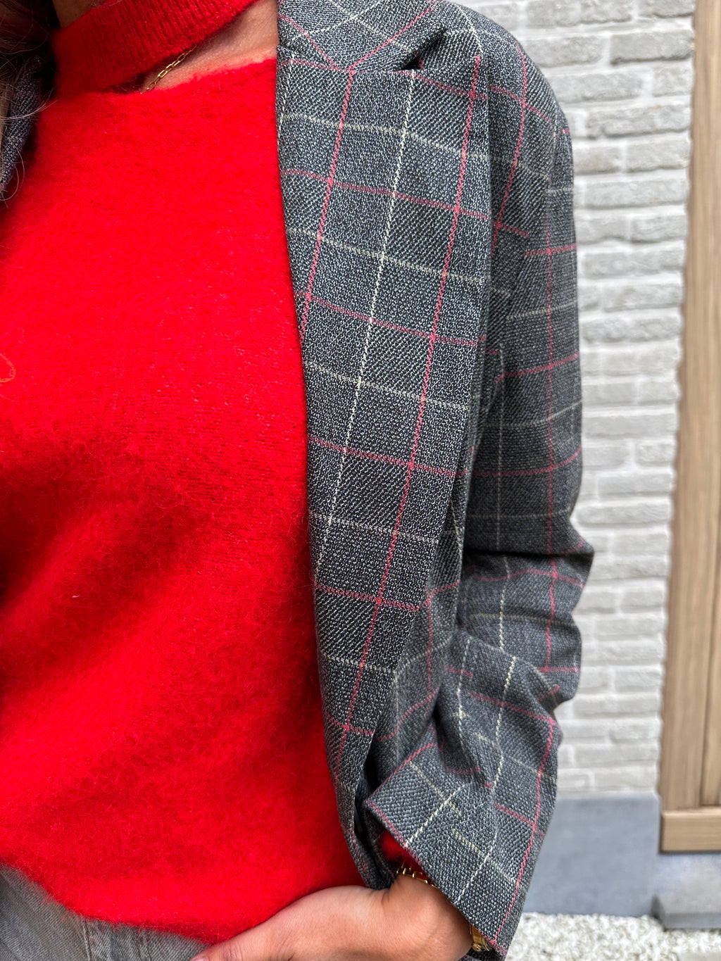 Blazer Ziggy - Carreaux - Red