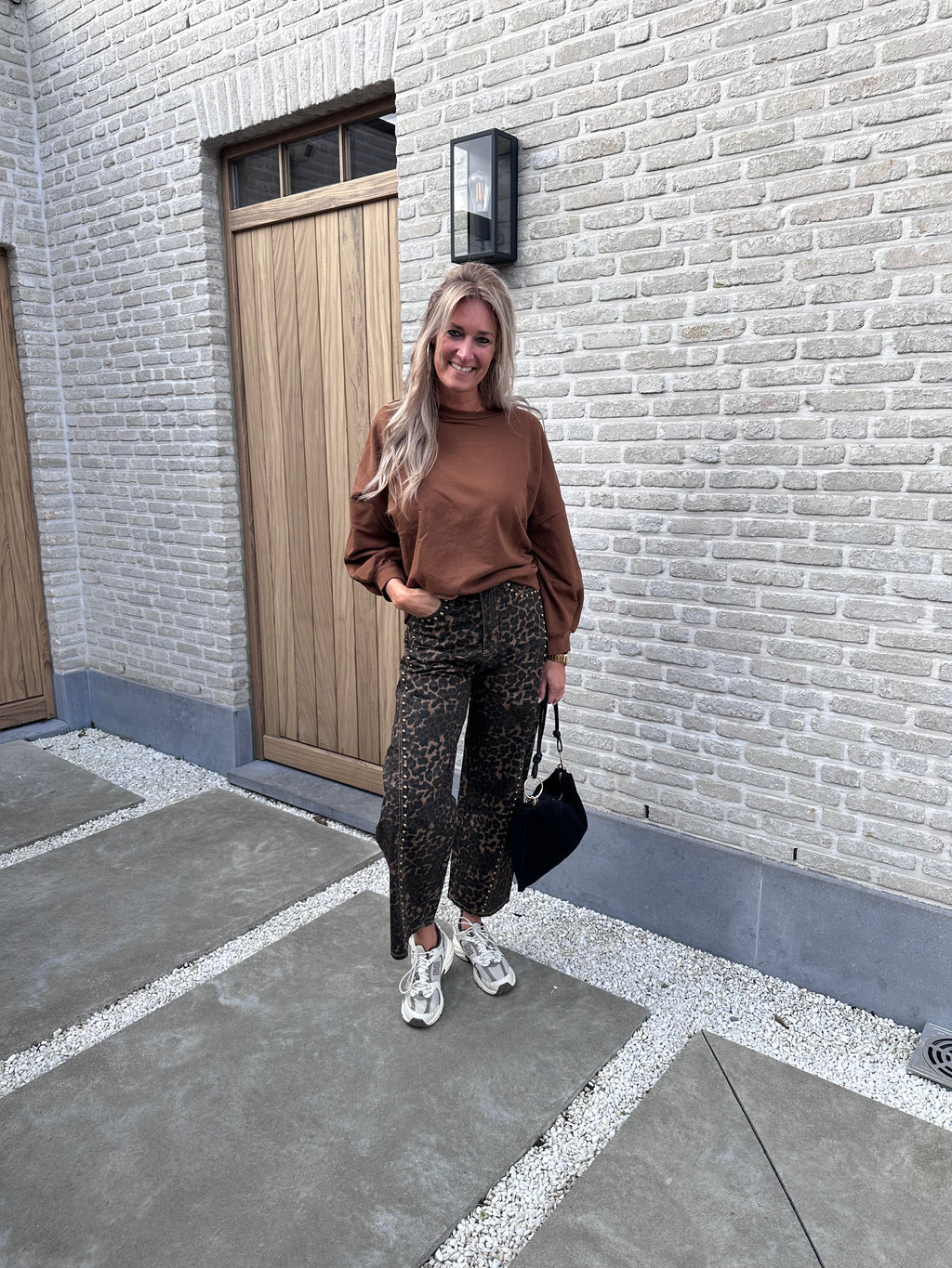 Sweater Scout Cognac - Oversized