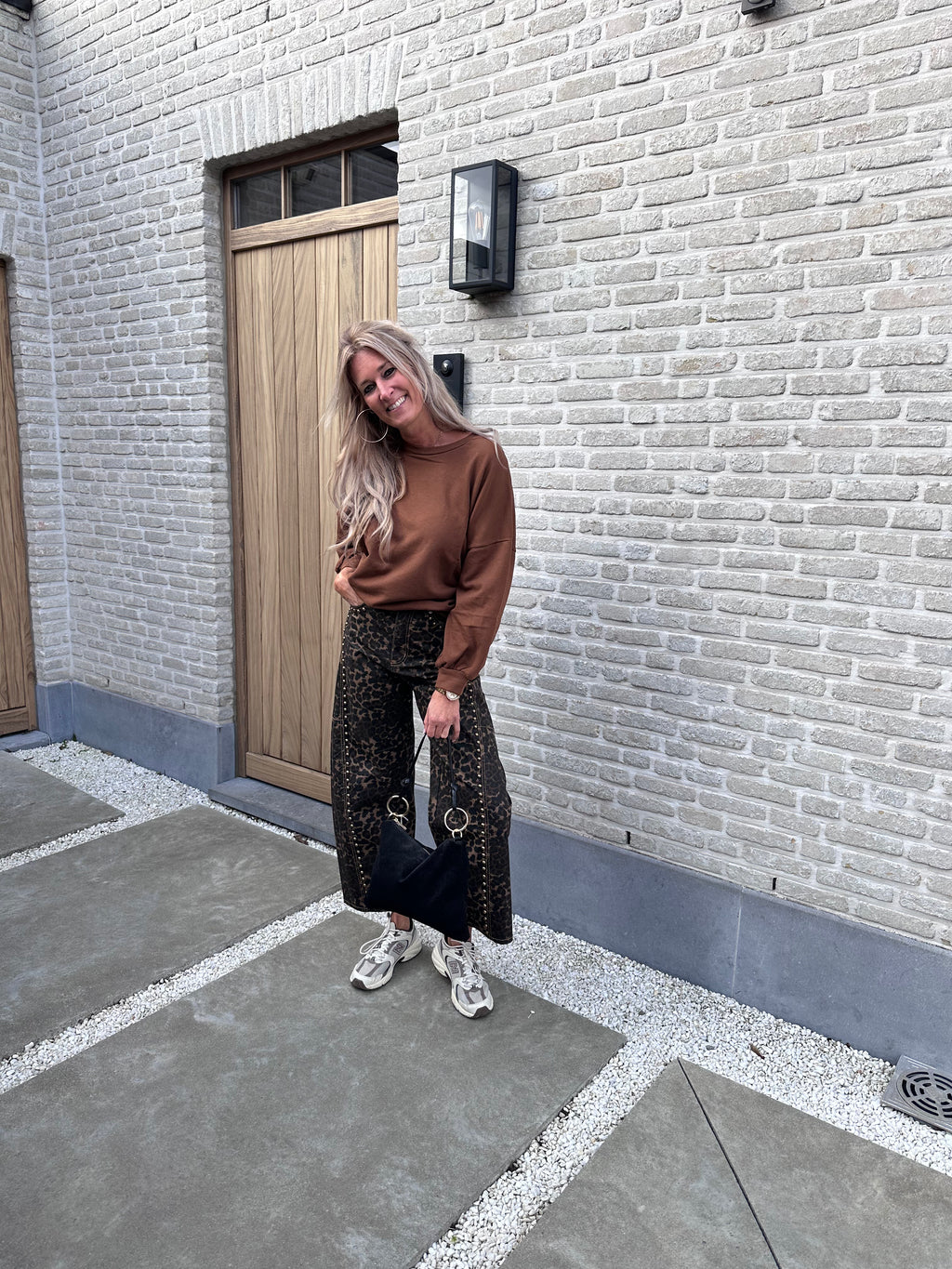 Sweater Scout Cognac - Oversized