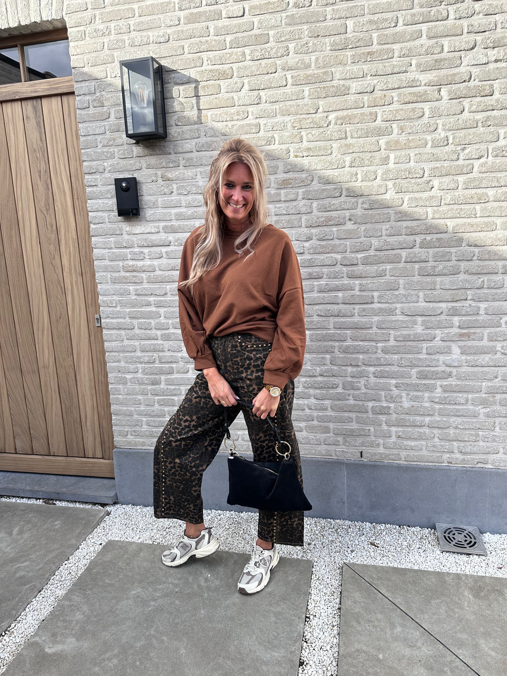 Sweater Scout Cognac - Oversized