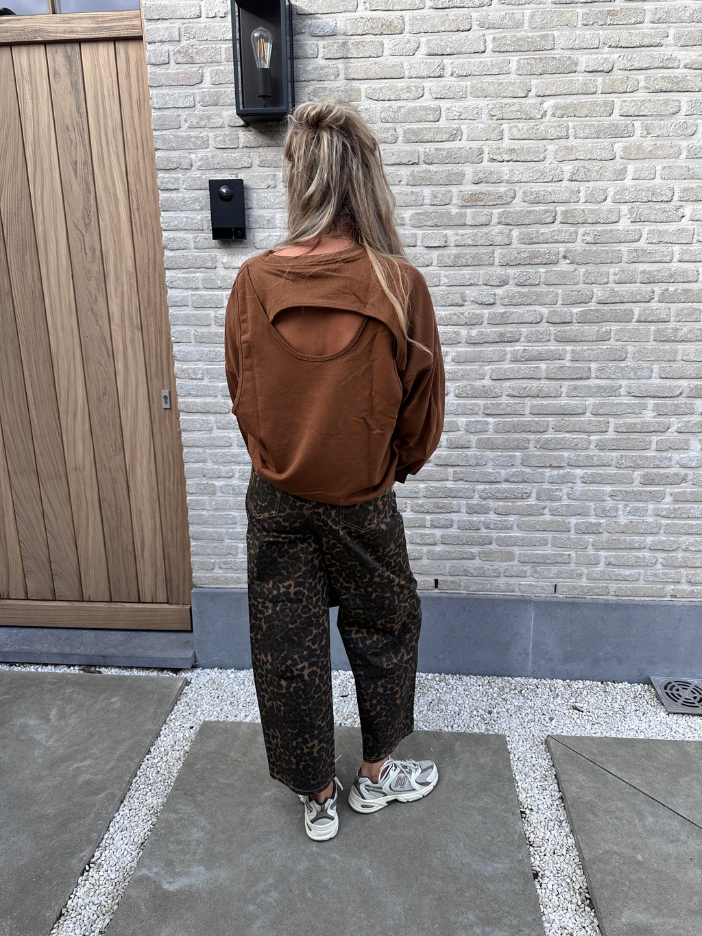 Sweater Scout Cognac - Oversized