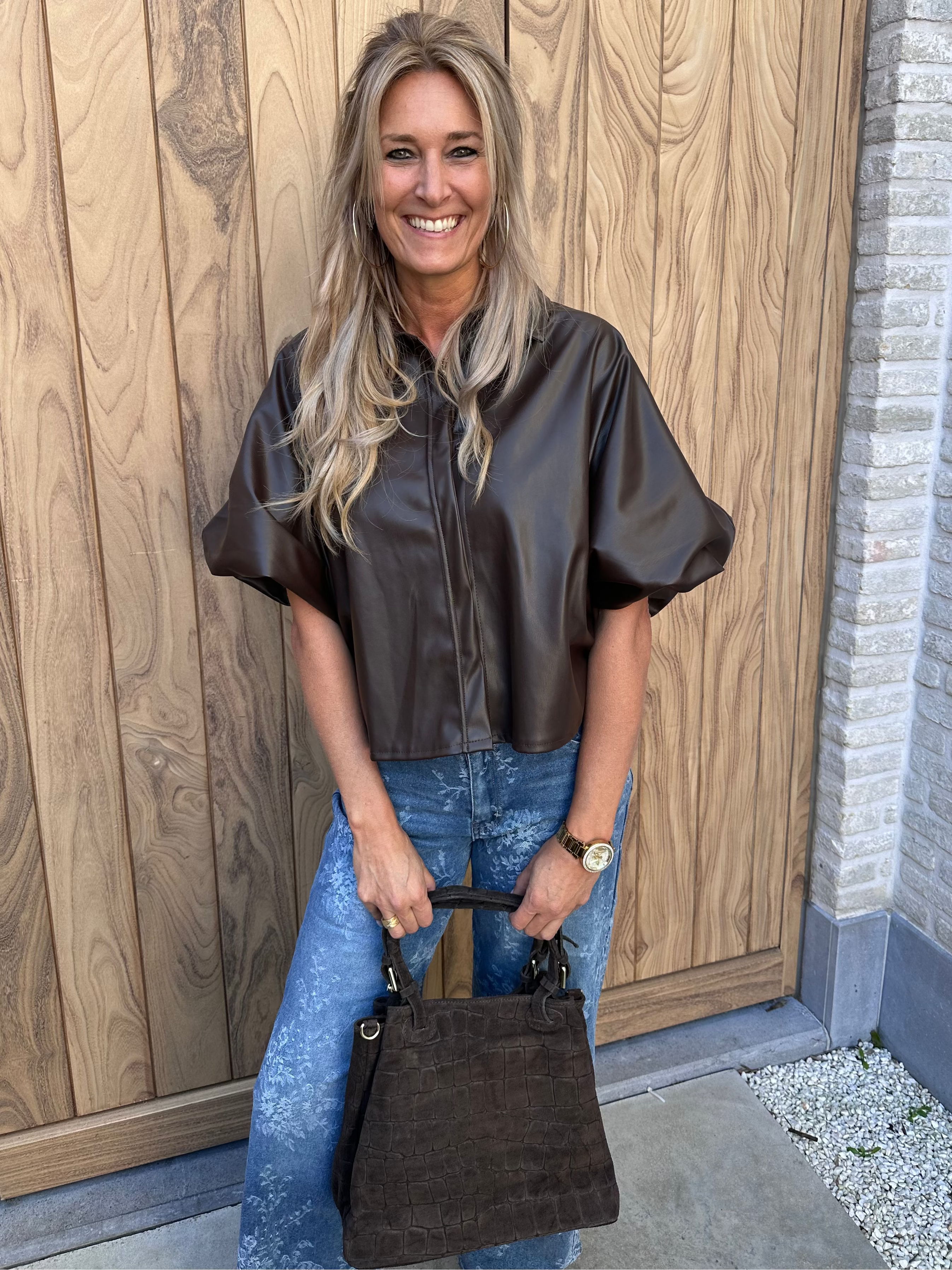 Handtas Coco Brown