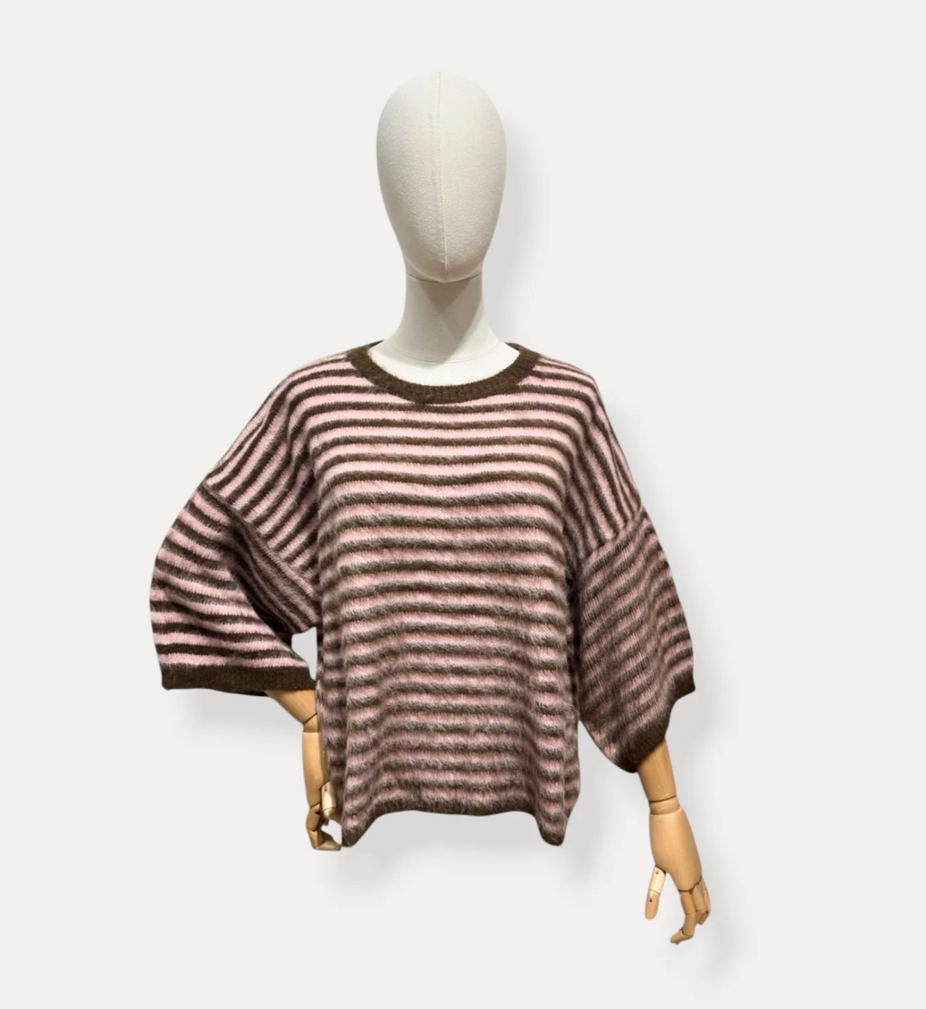 Pull Steffi Pink/Brown