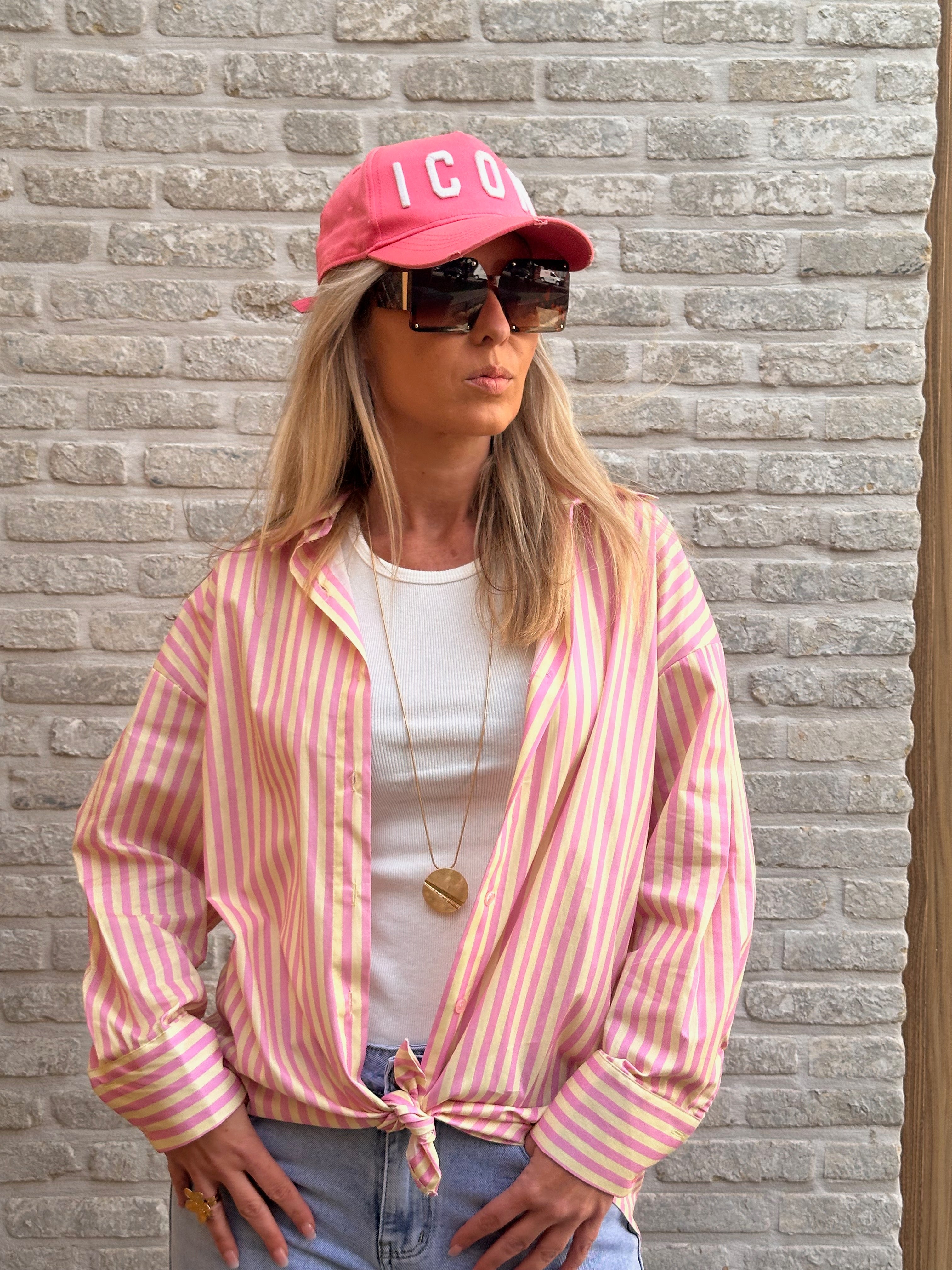 Hemd La Dolce Vita - oversized