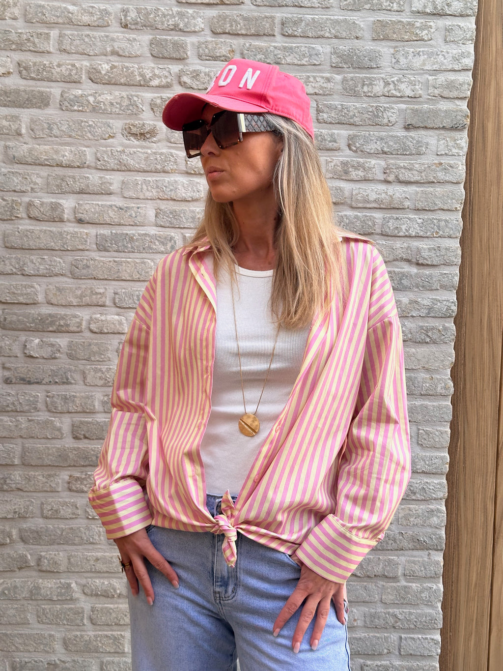 Hemd La Dolce Vita - oversized