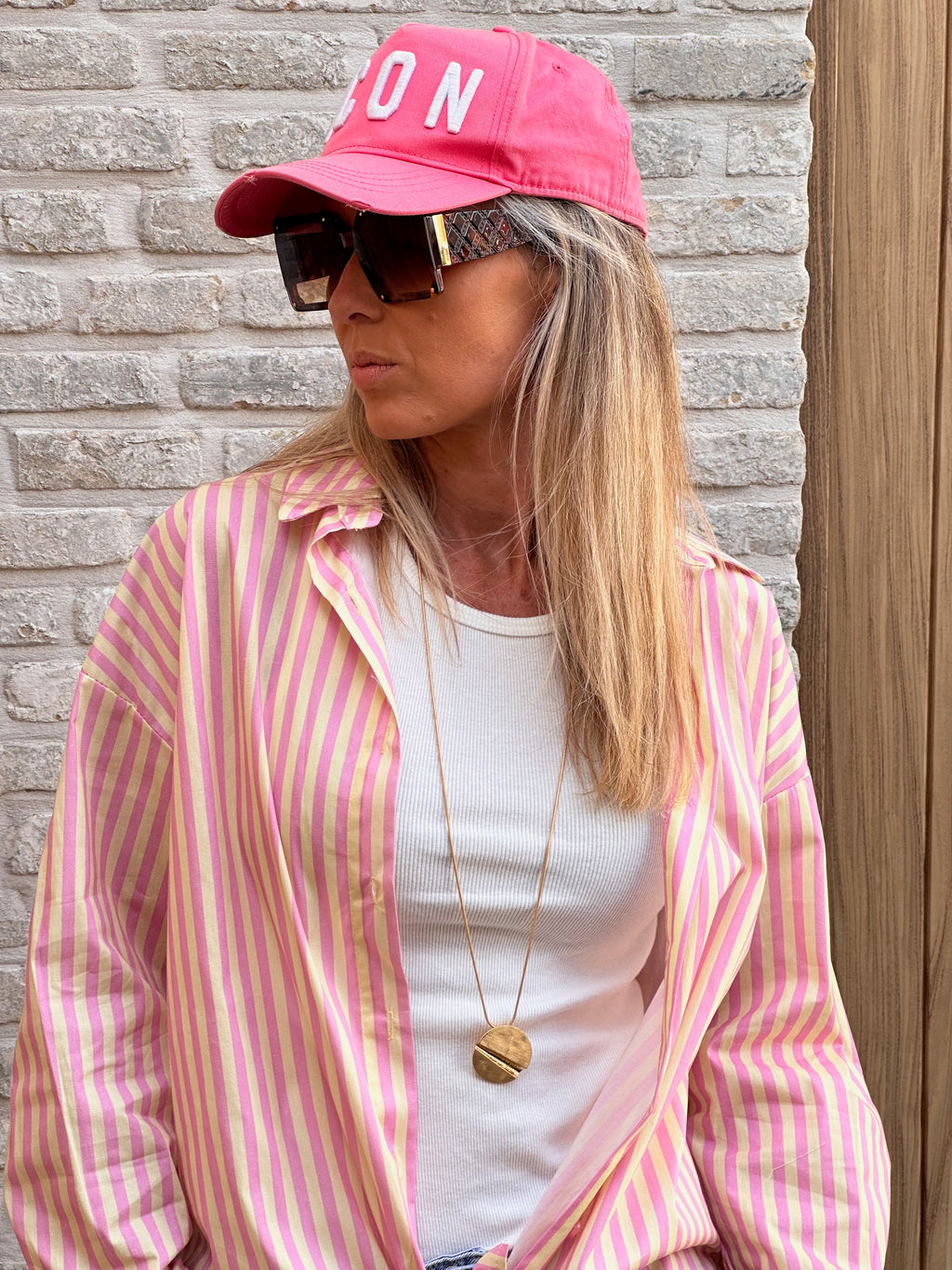Hemd La Dolce Vita - oversized