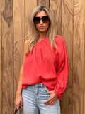 Top Sara Oversized Tetra Coral