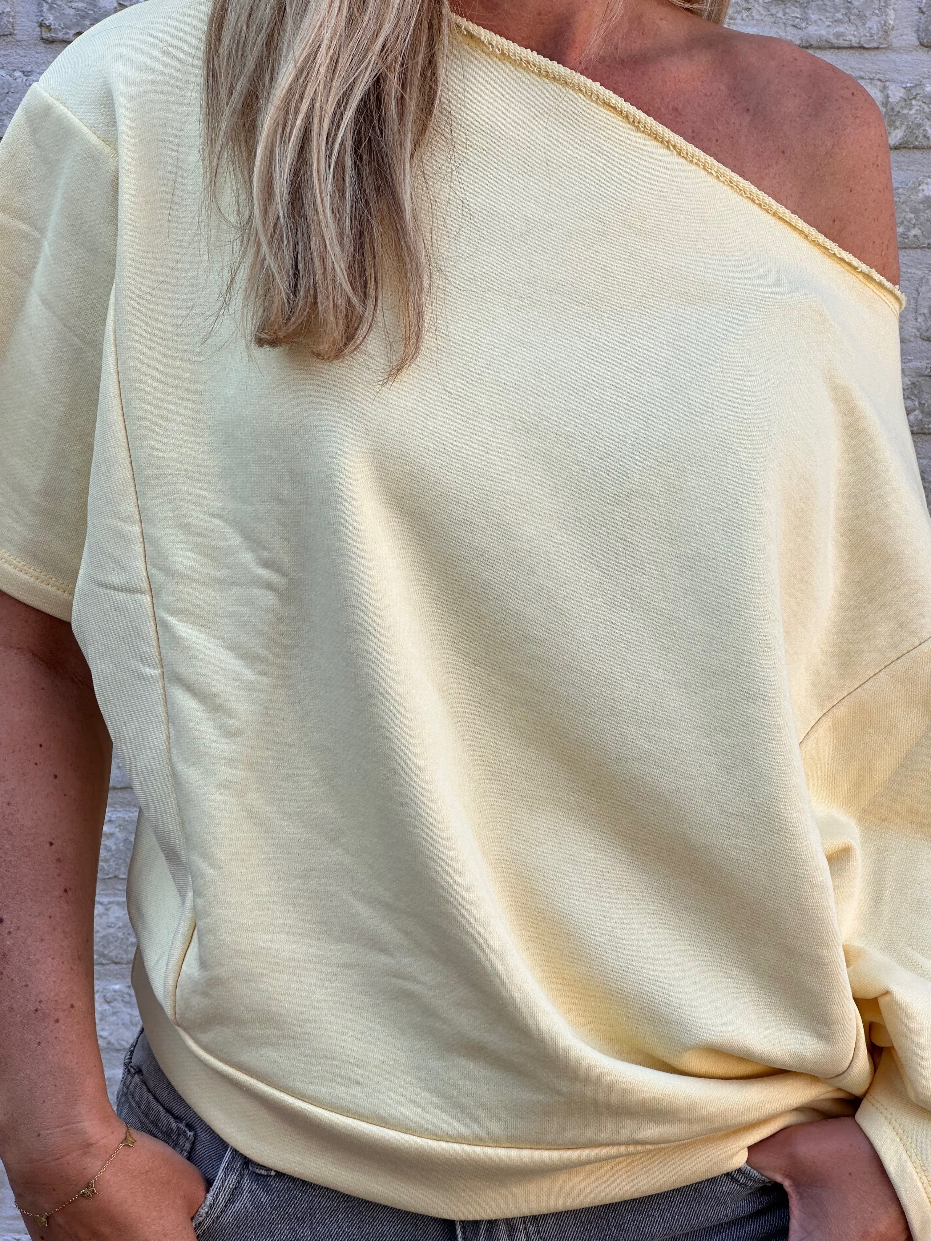 Sweater Offshoulder Oversized Yana Geel