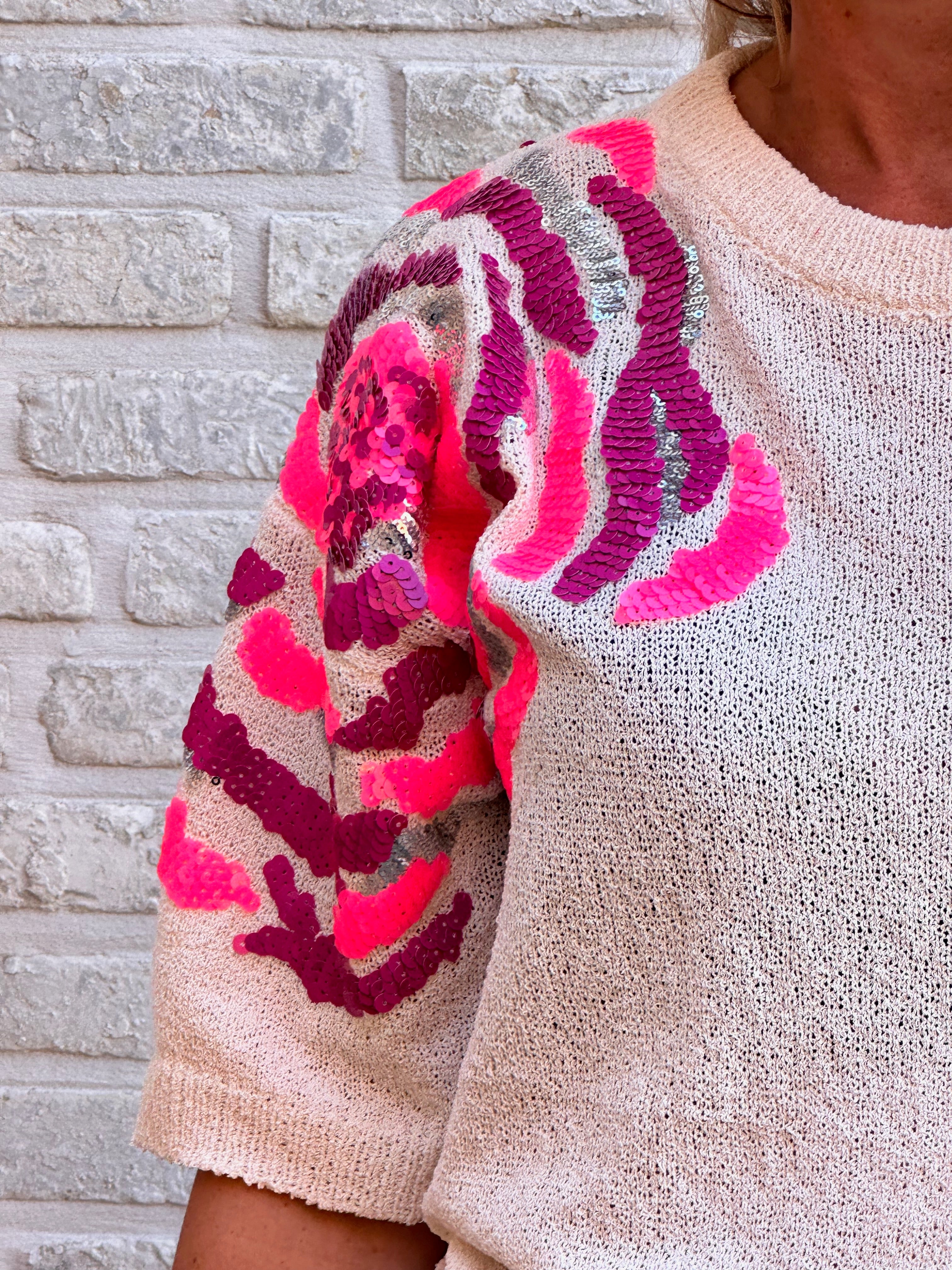 Pull Zita strass
